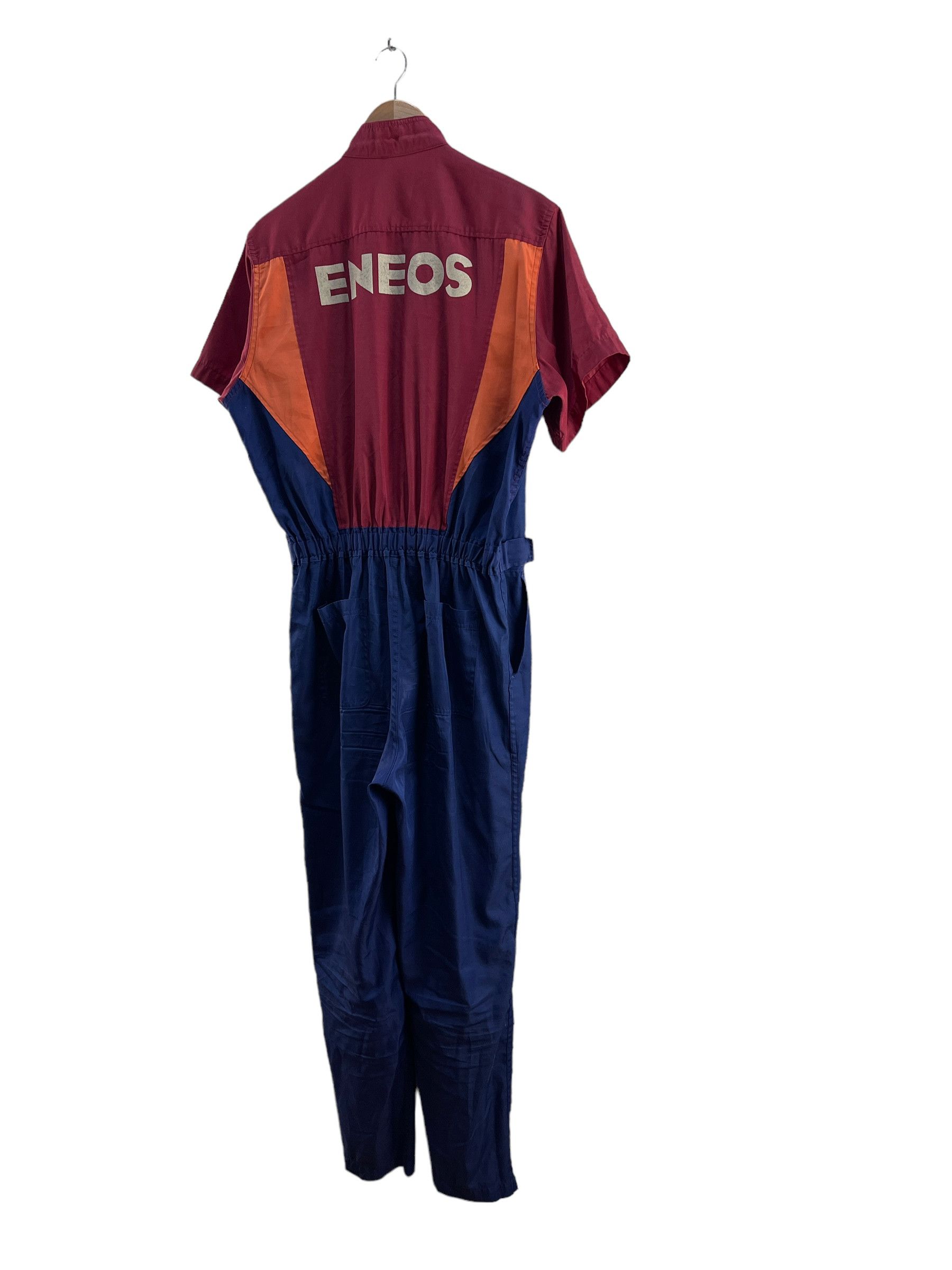Japanese Brand Vintage 90s Eneos Overall Racing Team Size US 32 / EU 48 - 4 Thumbnail