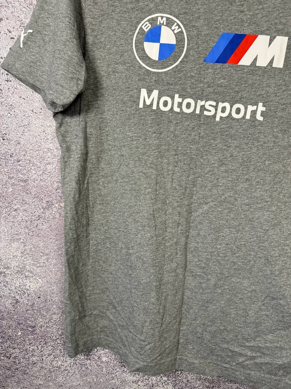 BMW Puma Men's Standard BMW M Motorsport Essentials Logo Tee Size US M / EU 48-50 / 2 - 4 Thumbnail