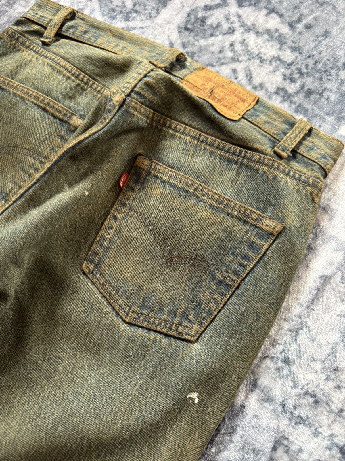 Levi's 80s Vintage Levis 501 Distressed Mud Wash Jeans Size US 30 / EU 46 - 15 Thumbnail
