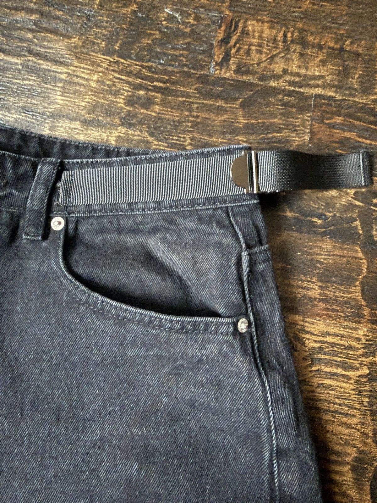 Other Concrete Orchids Black Baggy Denim Size US 30 / EU 46 - 3 Thumbnail