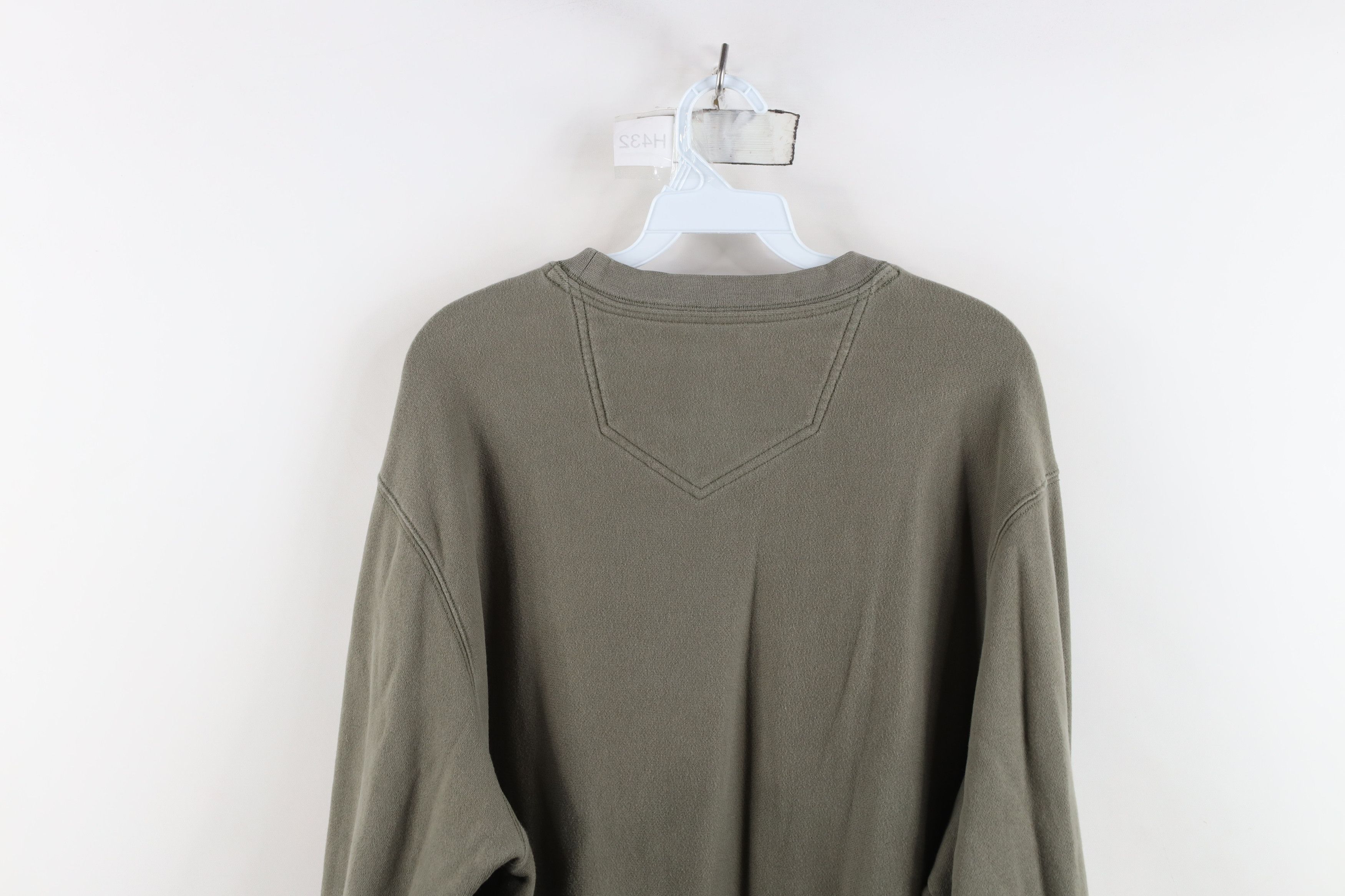 Eddie Bauer Vintage Eddie Bauer Spell Crewneck Sweatshirt Olive Green Size US XL / EU 56 / 4 - 11 Thumbnail
