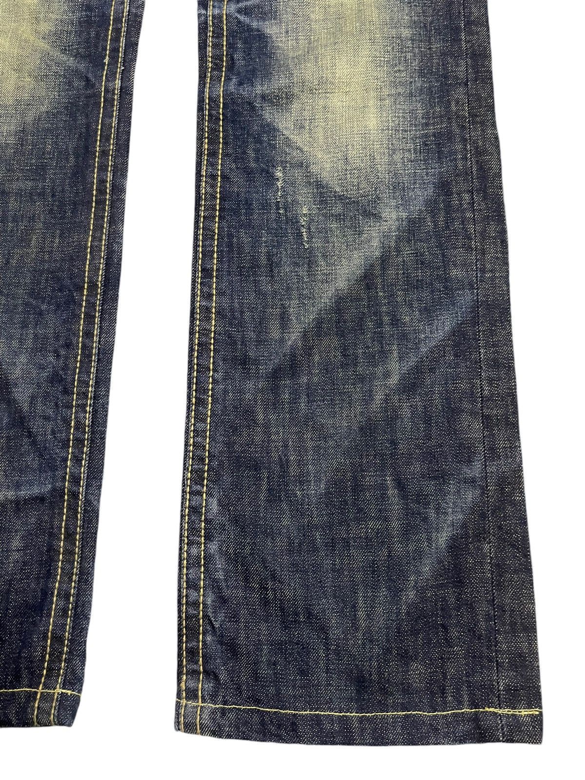 Japanese Brand Vintage Japanese Brand Mud Wash Style Baggy Jeans Size US 32 / EU 48 - 6 Thumbnail