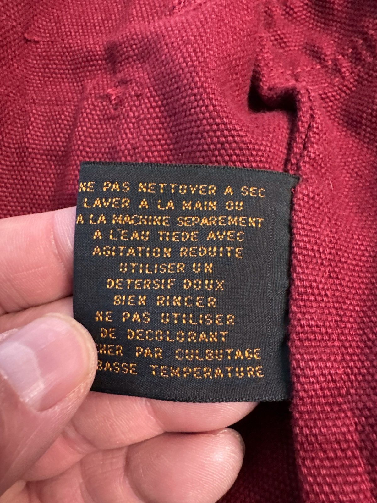 Eddie Bauer Vintage Eddie Bauer Canvas Red Chore Jacket Corduroy Collar Size US XL / EU 56 / 4 - 13 Thumbnail