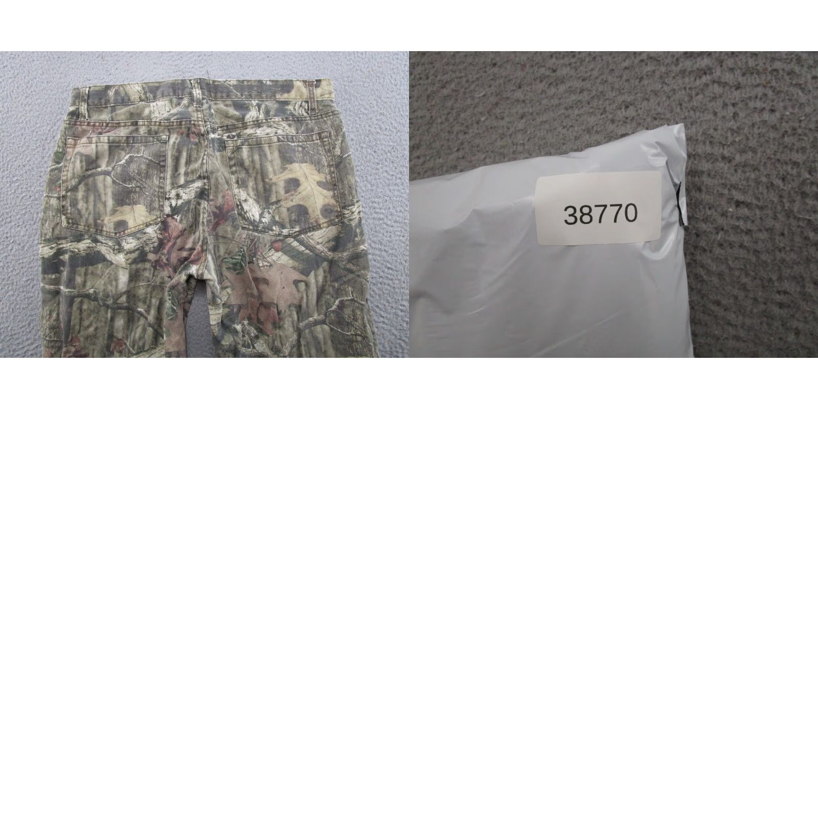Vintage VINTAGE Mossy Oak Break Up Infinity Camo Straight Leg Jeans Mens 38x32 Hunting Size US 38 / EU 54 - 9 Thumbnail