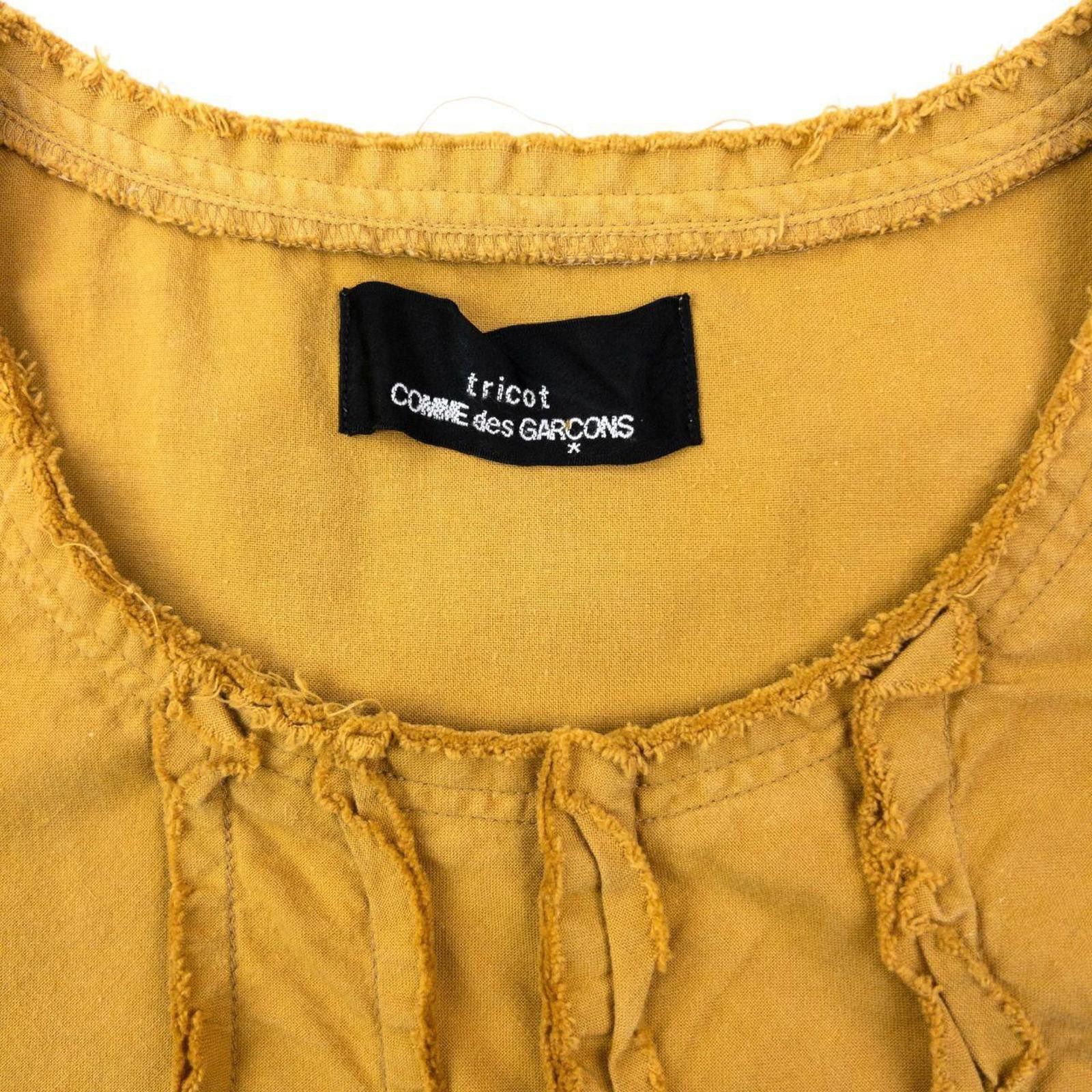 Comme des Garcons Vintage AW2000 Comme Des Garçons Tricot Ruffle Top Womens M Size M / US 6-8 / IT 42-44 - 3 Thumbnail