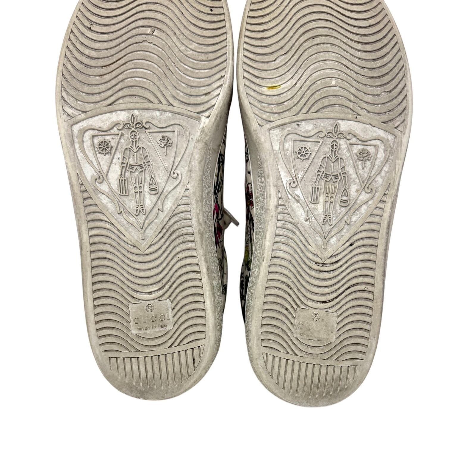 Gucci Gucci Flora Print Sneakers Size US 9 / EU 42 - 4 Thumbnail