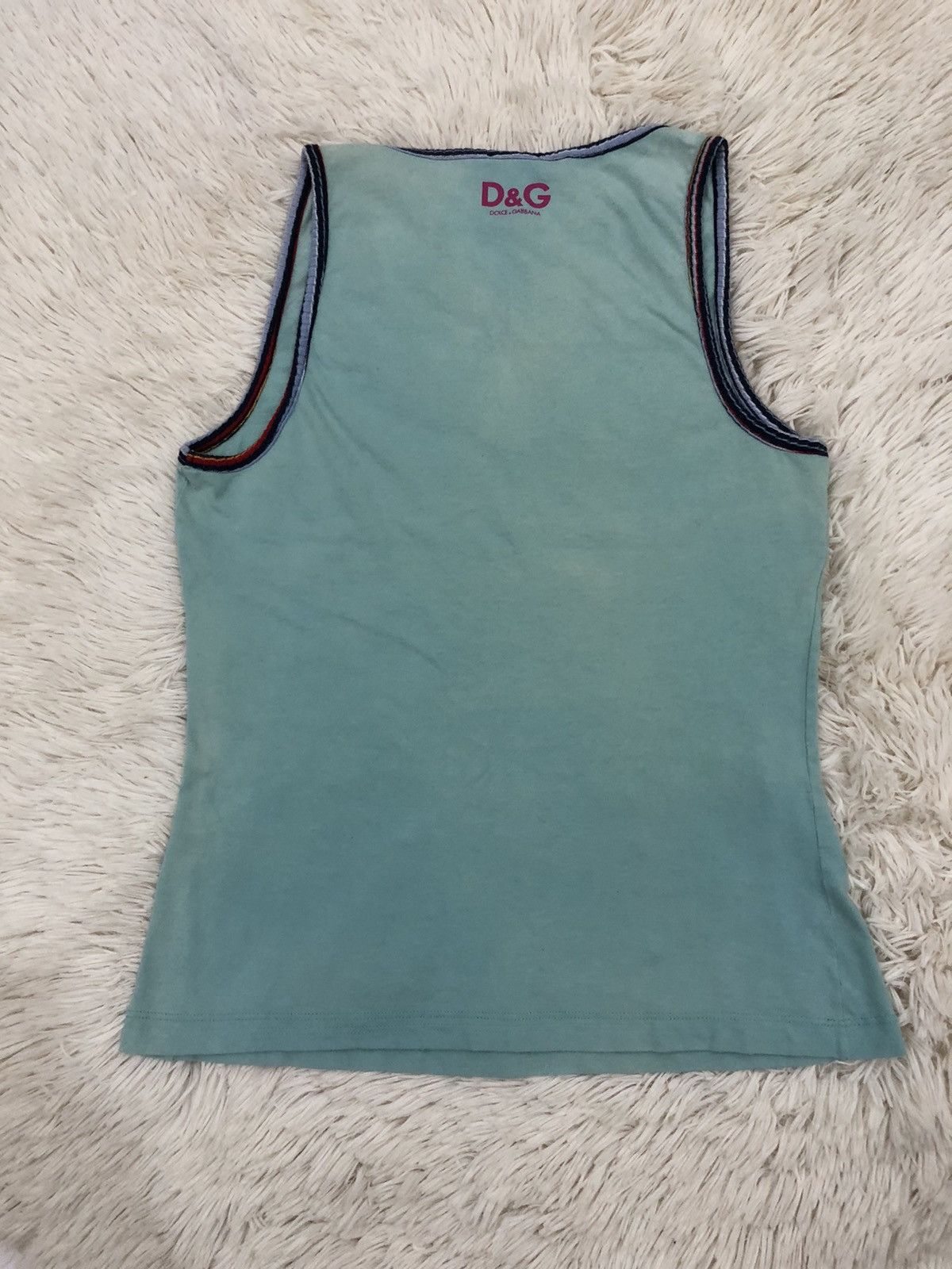 Dolce & Gabbana Dolce & Gabbana Tank Top Size XS / US 0-2 / IT 36-38 - 10 Thumbnail
