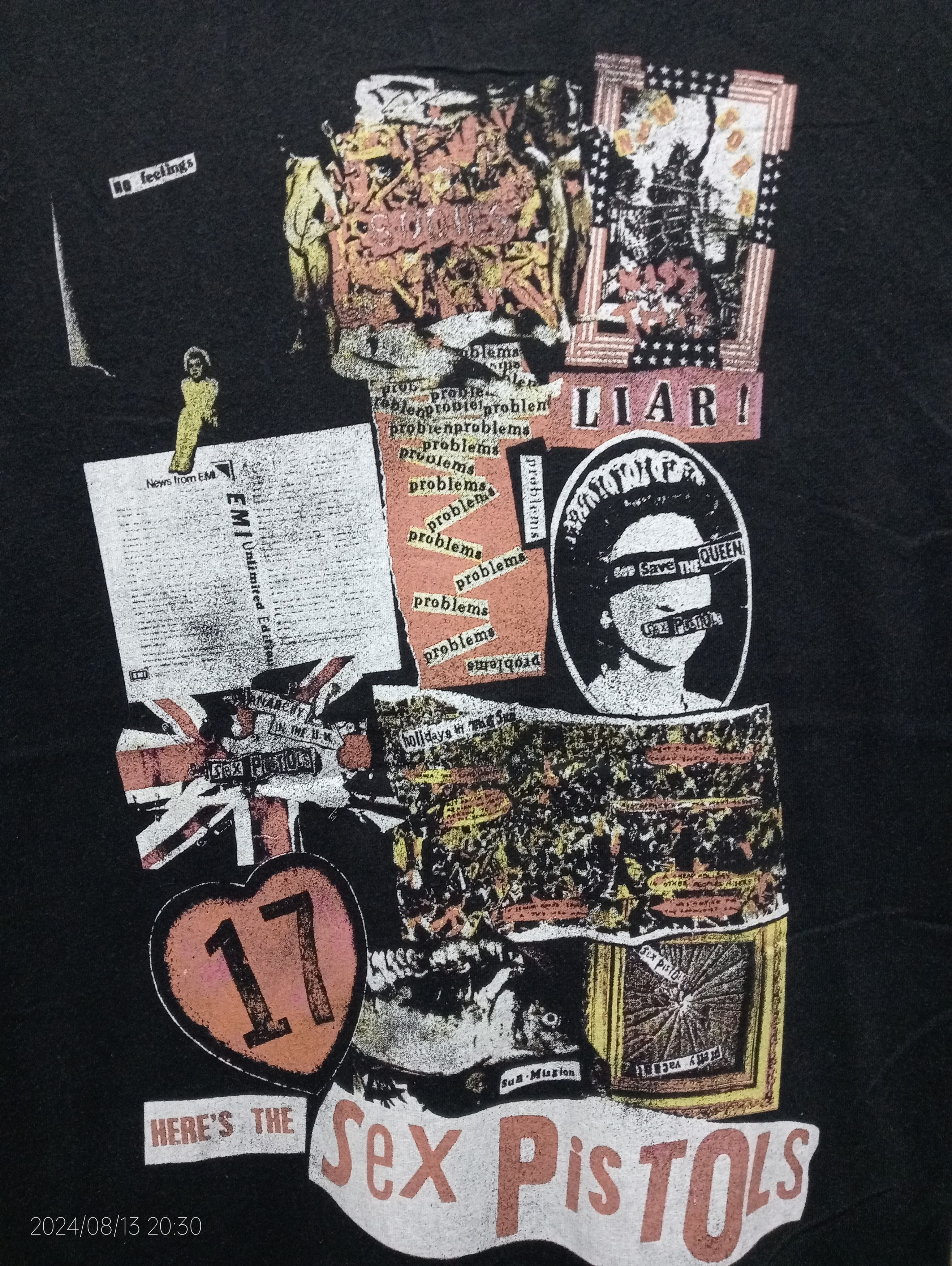 Band Tees Vintage Punk Here's The Sex Pistols Uniqlo Tee Size US M / EU 48-50 / 2 - 2 Thumbnail