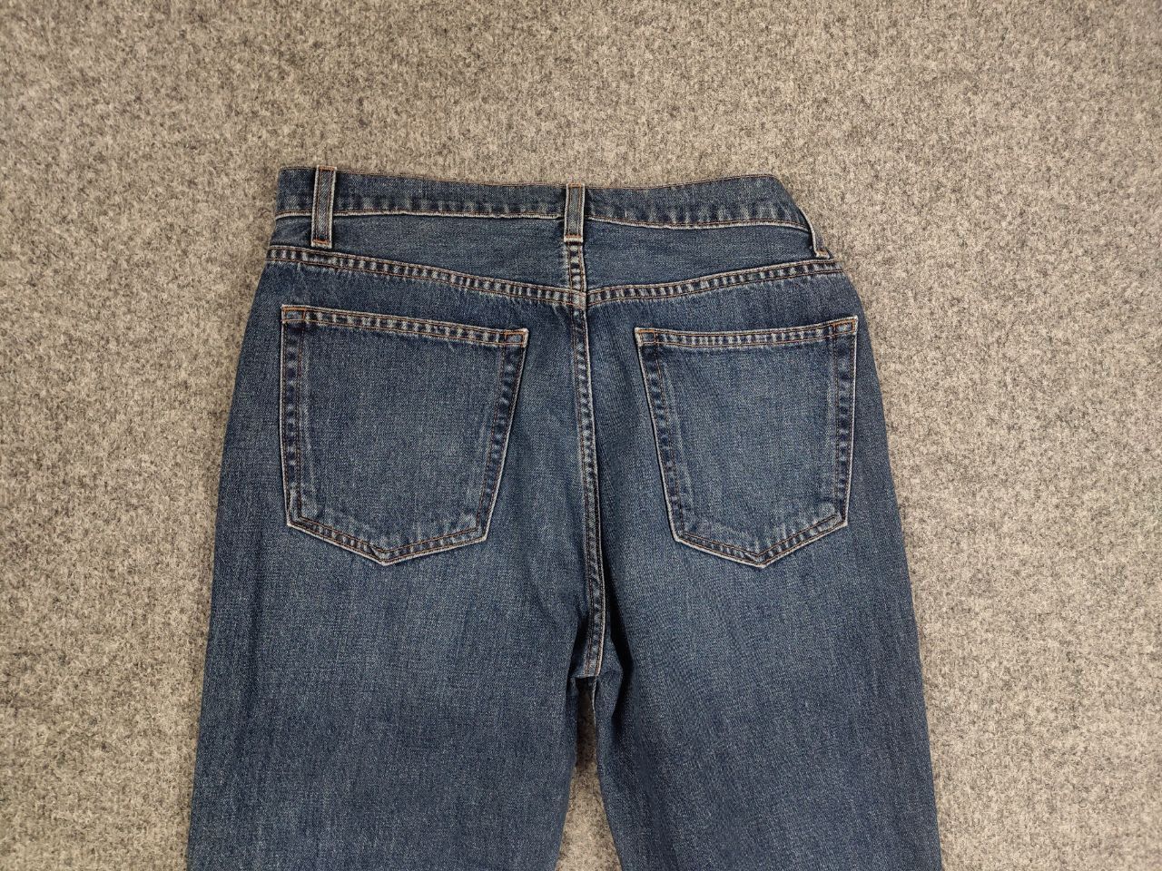 Reformation Reformation Julia High USA Made Design Blue Denim Jeans Size 29" - 7 Thumbnail