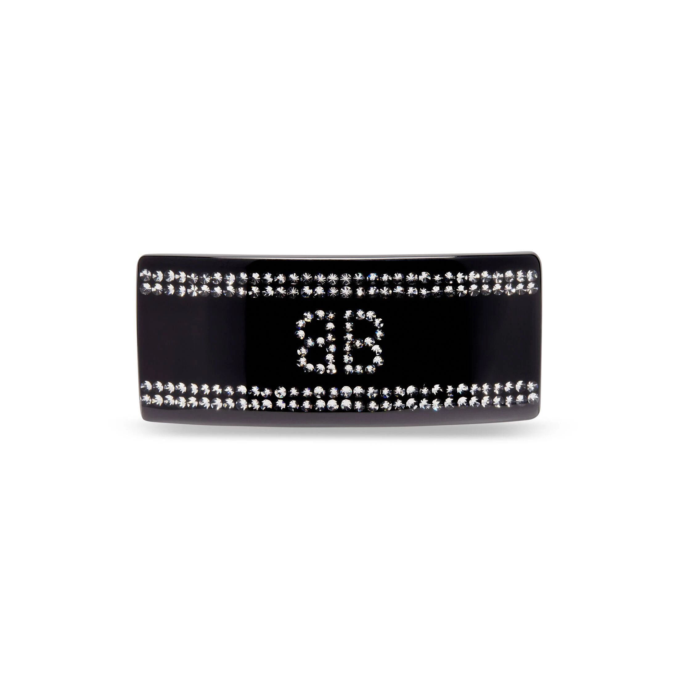 Balenciaga o1srvl11e1124 Size: OS / Holli BB Hair Clip in Black Size ONE SIZE - 1 Thumbnail