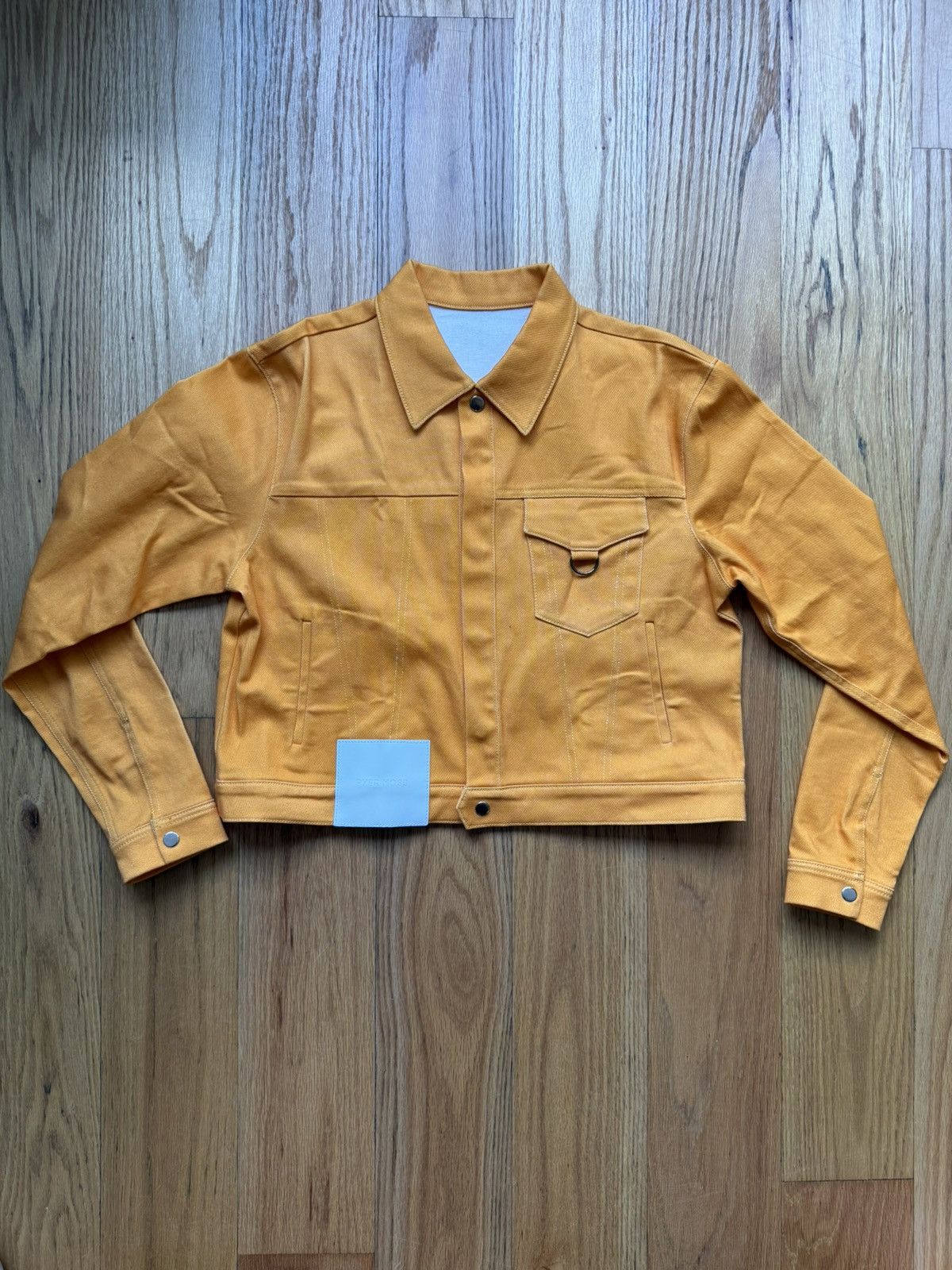 Pyer Moss Pyer Moss Sample Cropped Denim Jacket Size US M / EU 48-50 / 2 - 1 Thumbnail