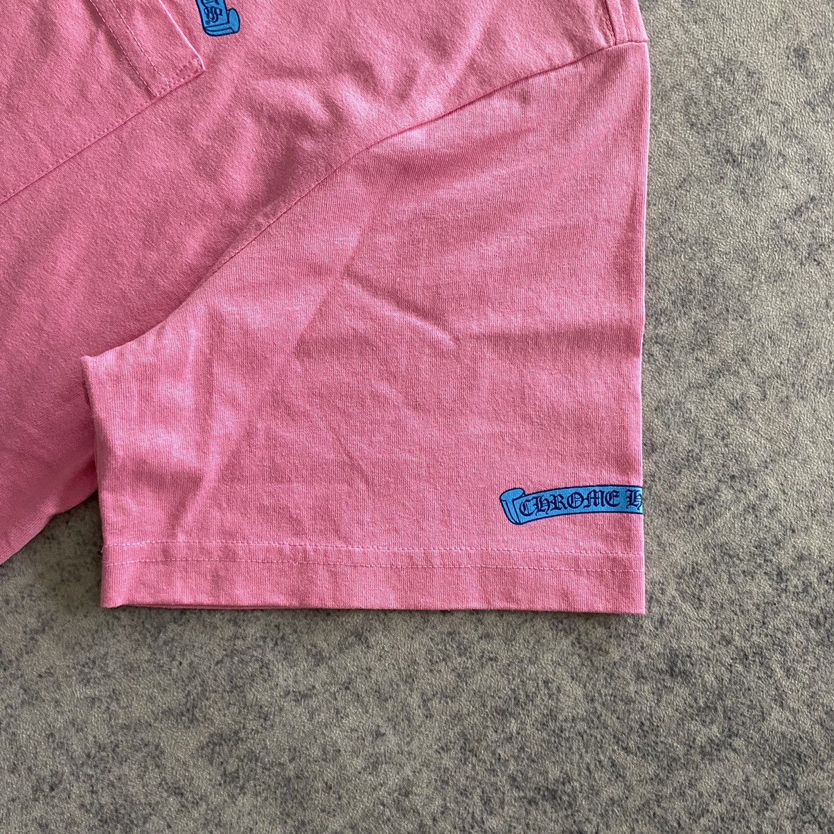 Chrome Hearts CHROME HEARTS Scroll Logo T-Shirt PINK Size XL / US 12-14 / IT 48-50 - 6 Thumbnail