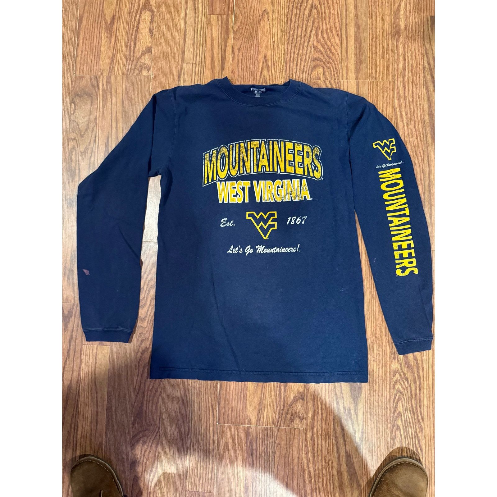 Pro Edge West Virginia mountaineers long sleeve Size US M / EU 48-50 / 2 - 1 Thumbnail