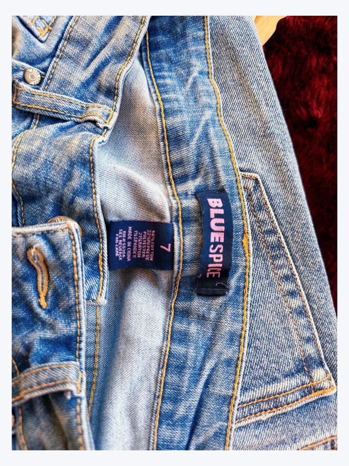 Other Blue Spice Skinny Jeans – Size 7 Size 30" / US 8 / IT 44 - 5 Thumbnail