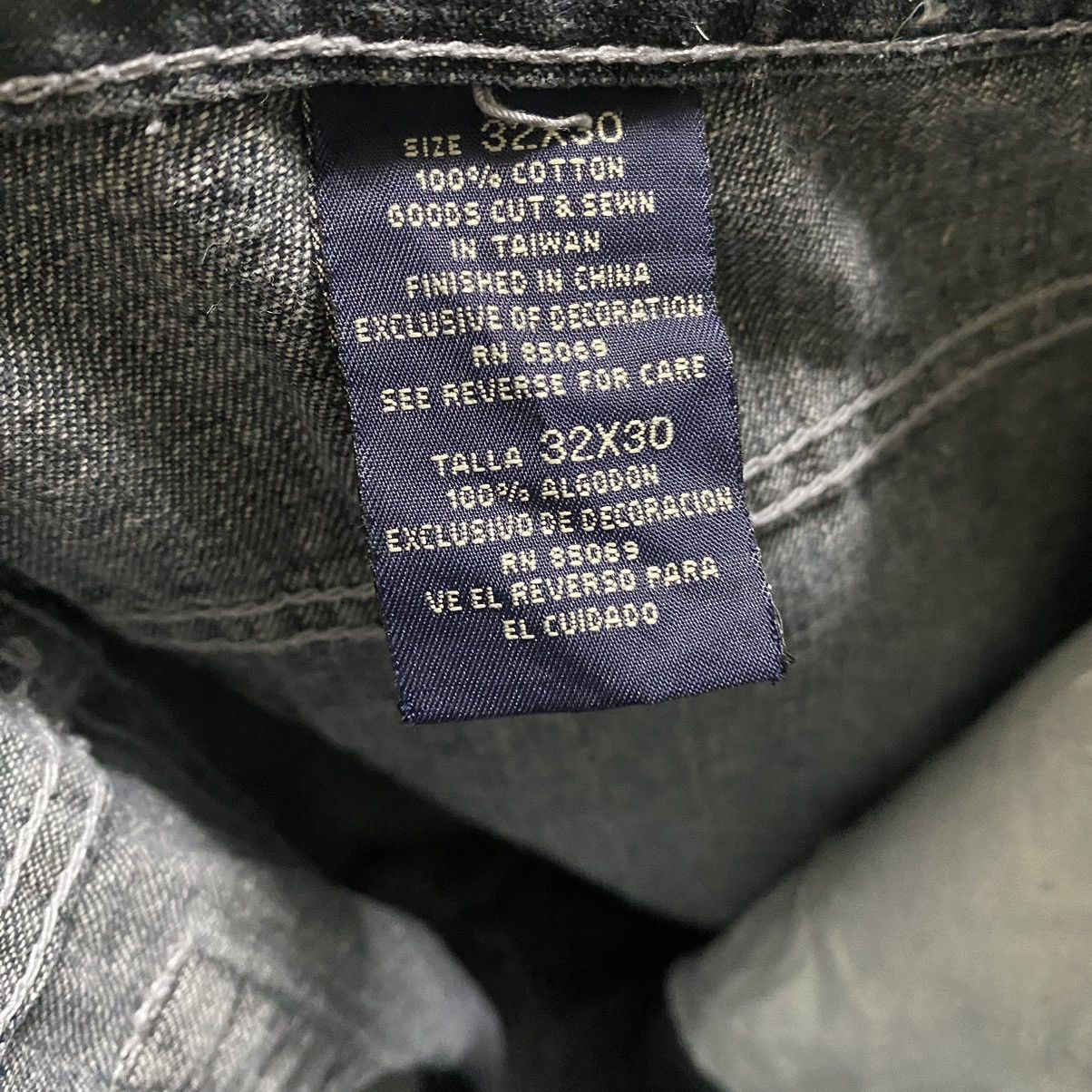 Vintage Vintage PACO Denim Baggy Pants Size US 32 / EU 48 - 21 Thumbnail