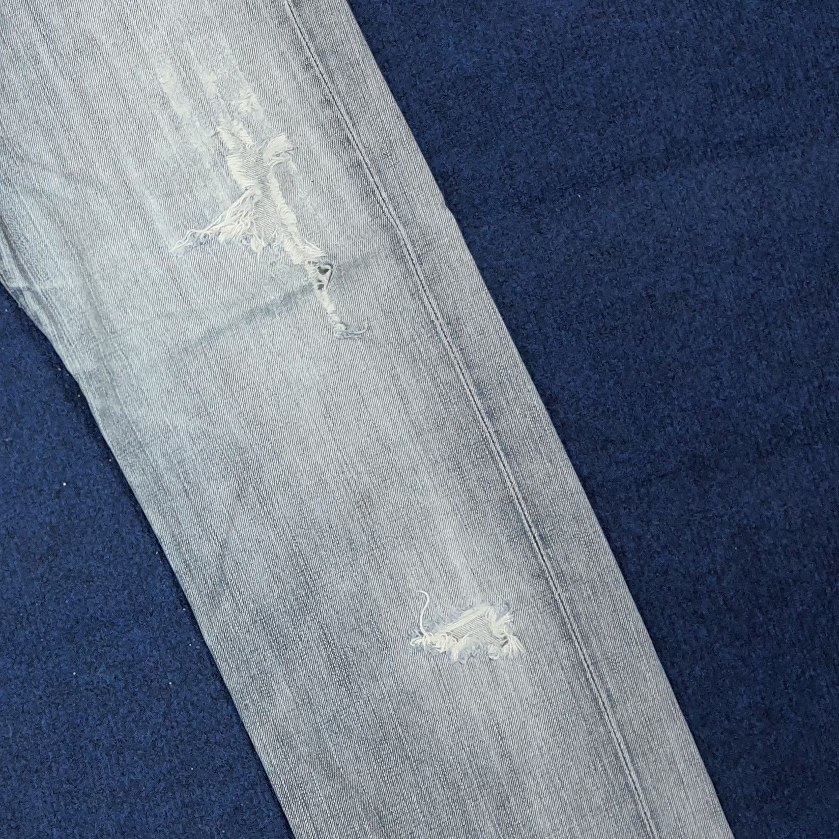 Edwin Vintage Edwin 503 Distressed Style Denim C272N24 Size US 29 - 3 Thumbnail