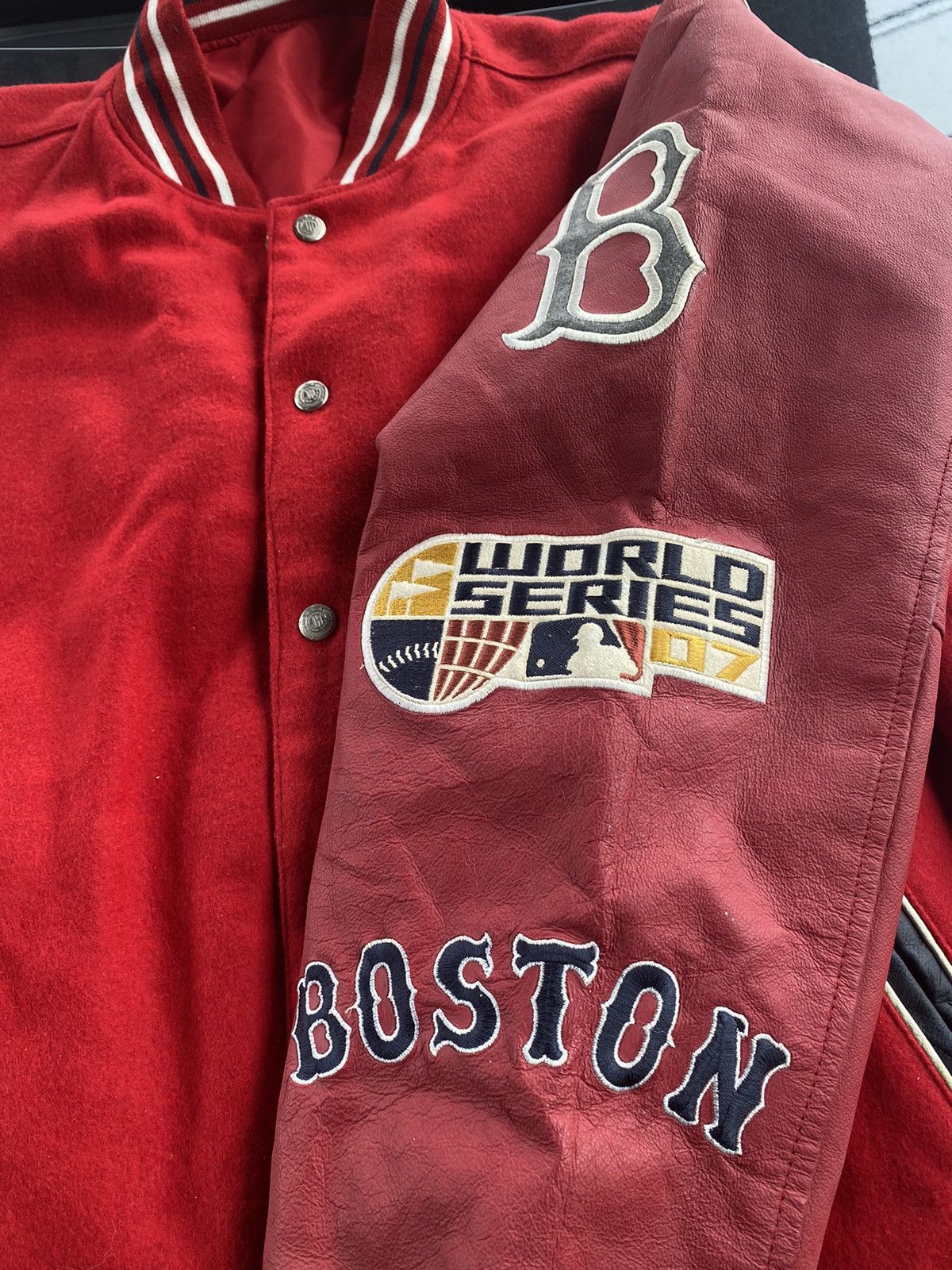 JH Design × MLB JH DESIGN X BOMBERS JACKET X VINTAGE X BOSTON REDSOX Size US M / EU 48-50 / 2 - 5 Thumbnail