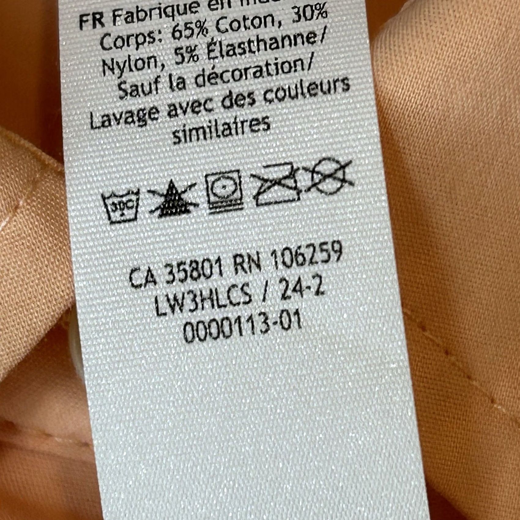 Lululemon Lululemon Relaxed-Fit Poplin Button Up Shirt Peach Bellini Women’s Small Shirt Regular S Orange Solid Long Sleeve Button-Up Casual Travel Women Size S / US 4 / IT 40 - 5 Thumbnail