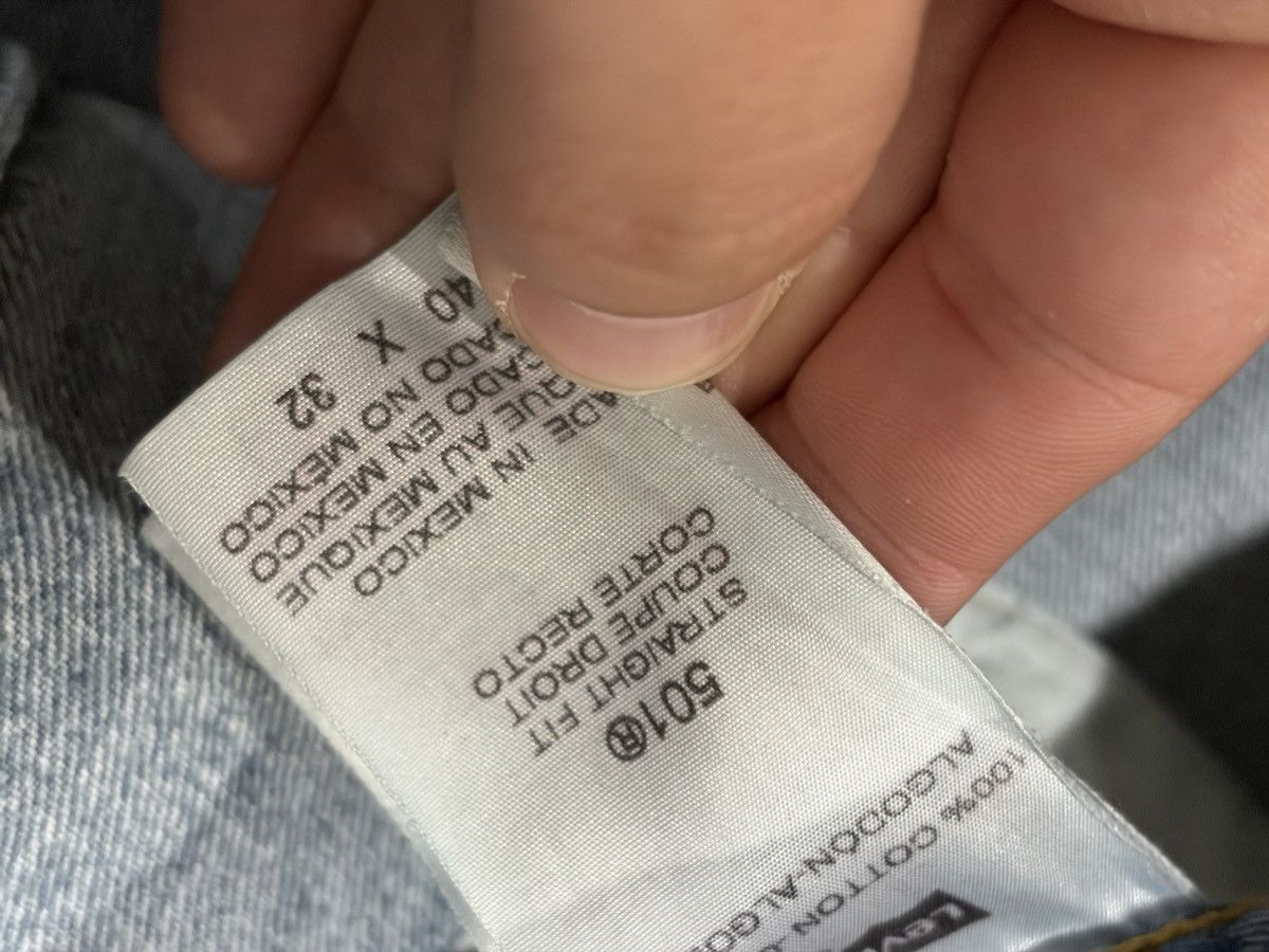 Levi's Levi's 501 Original Fit Straight Leg Jeans Men's 40x32 Size US 40 / EU 56 - 9 Thumbnail