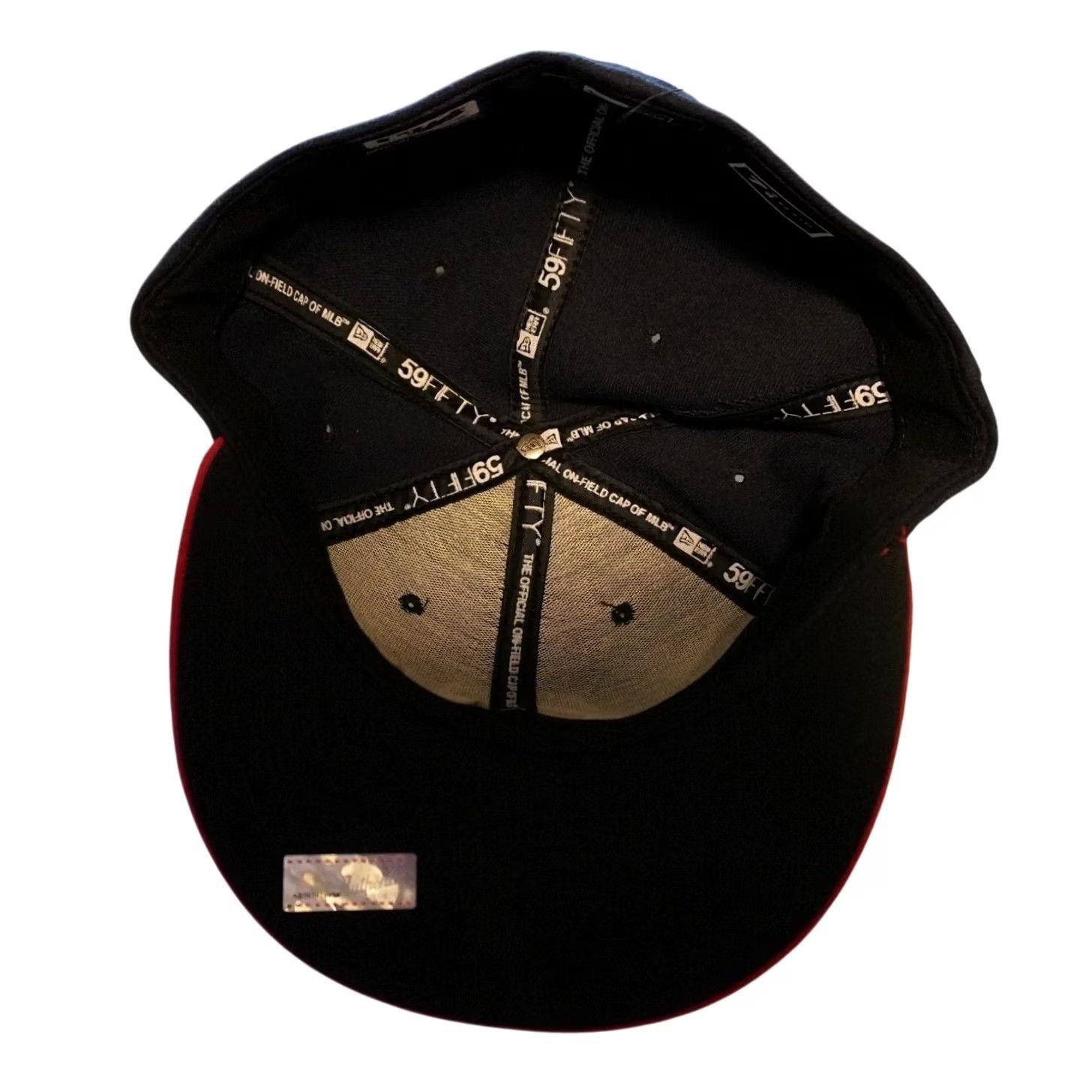 New Era New Era 59FIFTY Hat Mens 7 7/8 Navy Red Minnesota Twins MLB Fitted Cool Base Cap Size ONE SIZE - 4 Thumbnail