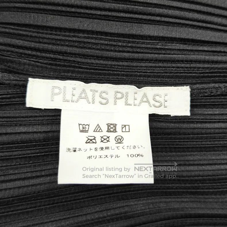Issey Miyake Issey Miyake size:3 Black Pleated Cardigan Size XS / US 0-2 / IT 36-38 - 3 Thumbnail