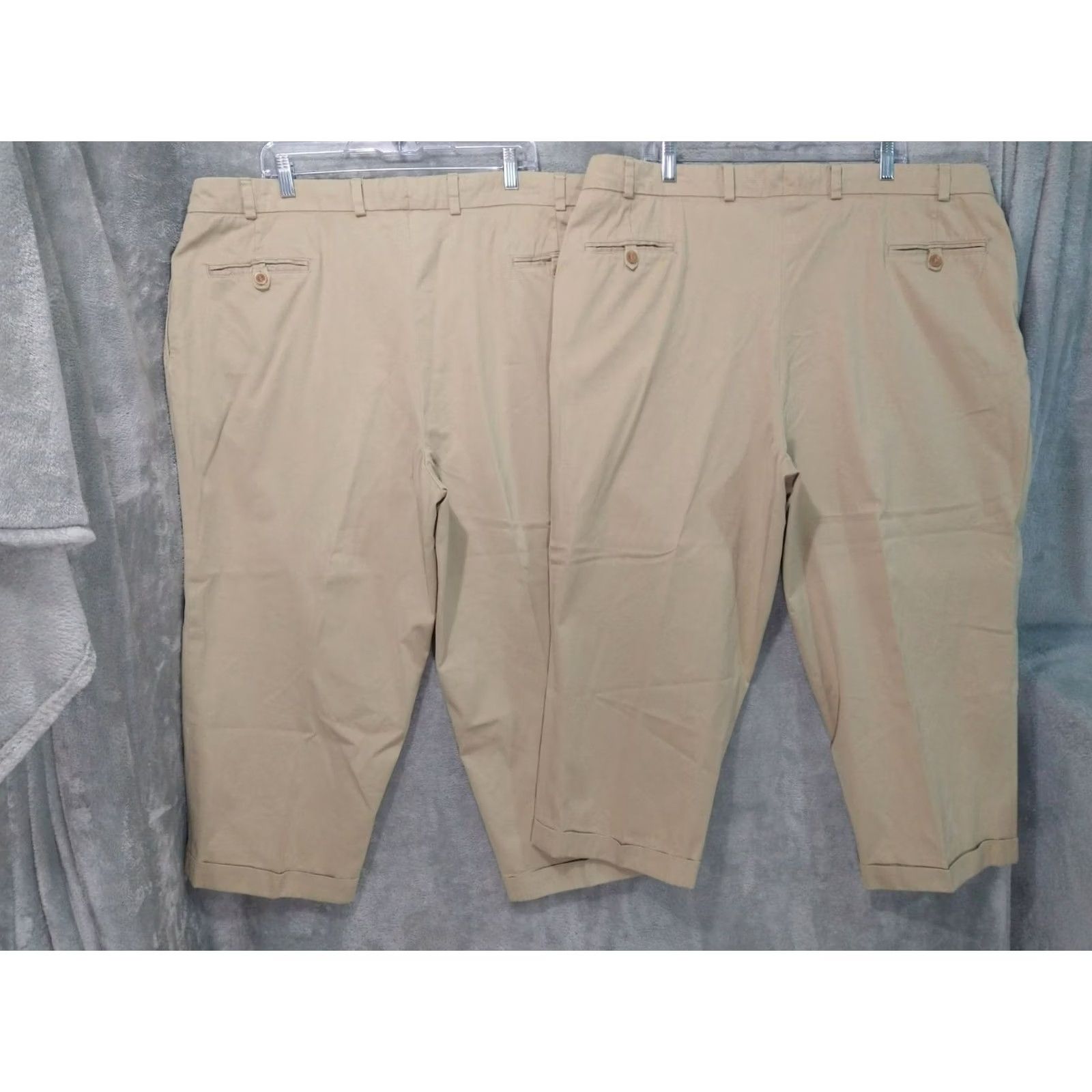 Bills Khakis Bills Khakis Pants Mens 44 x 23 Beige Chino M2P Pleated Twill Cotton Lot of 4 Pants Size US 44 / EU 60 - 4 Thumbnail