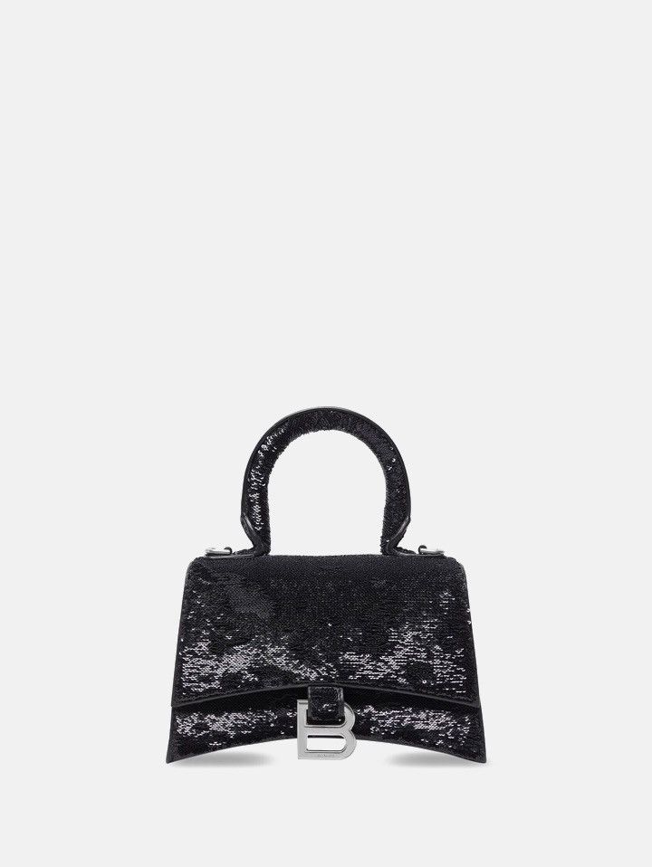 Balenciaga RRP $4K Balenciaga Hourglass Sequins Bag Size ONE SIZE - 1 Thumbnail