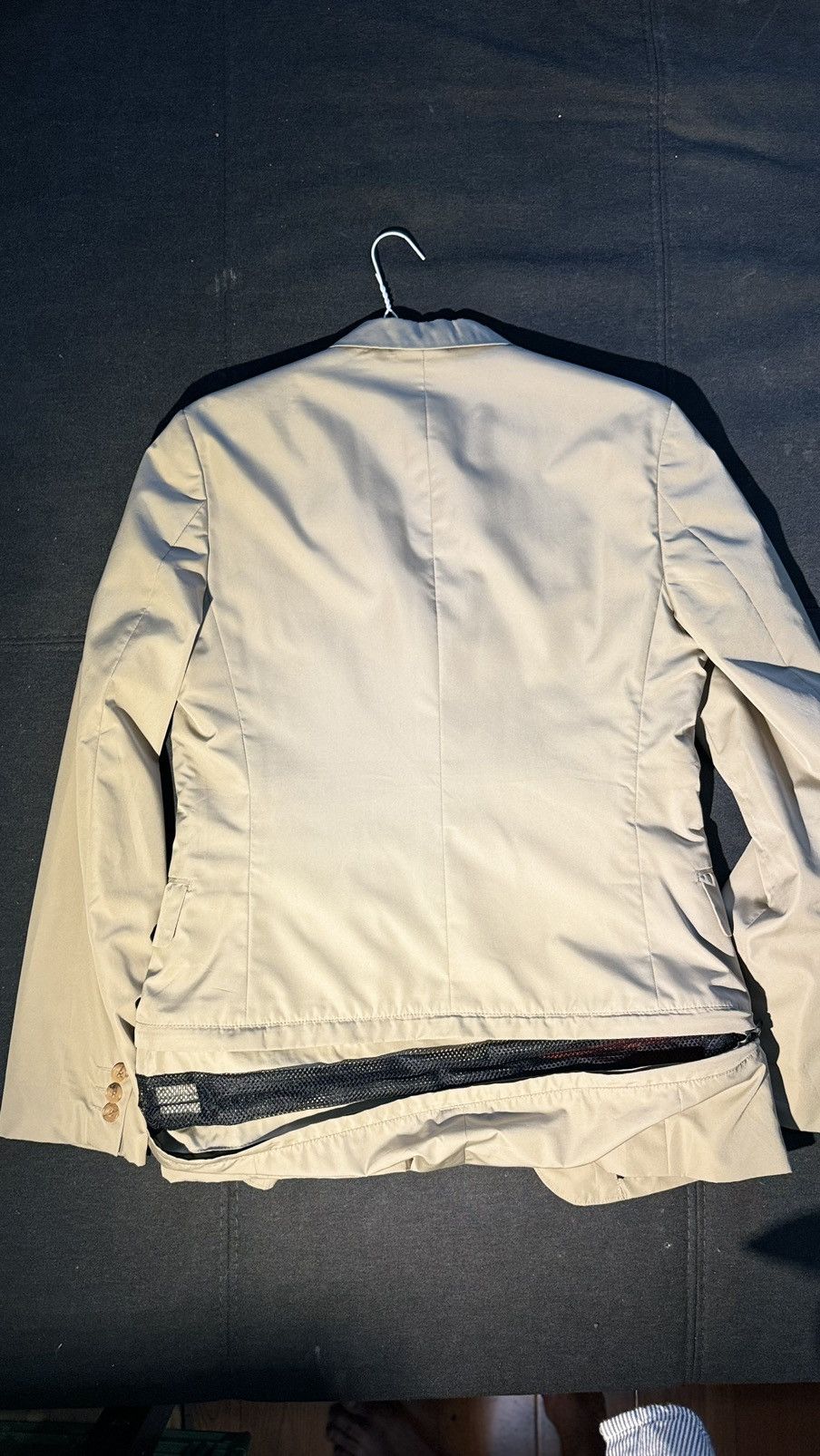 Comme des Garcons Homme Plus Comme des Garcon Homme Plus Khaki Sport Blazer Size US S / EU 44-46 / 1 - 11 Thumbnail