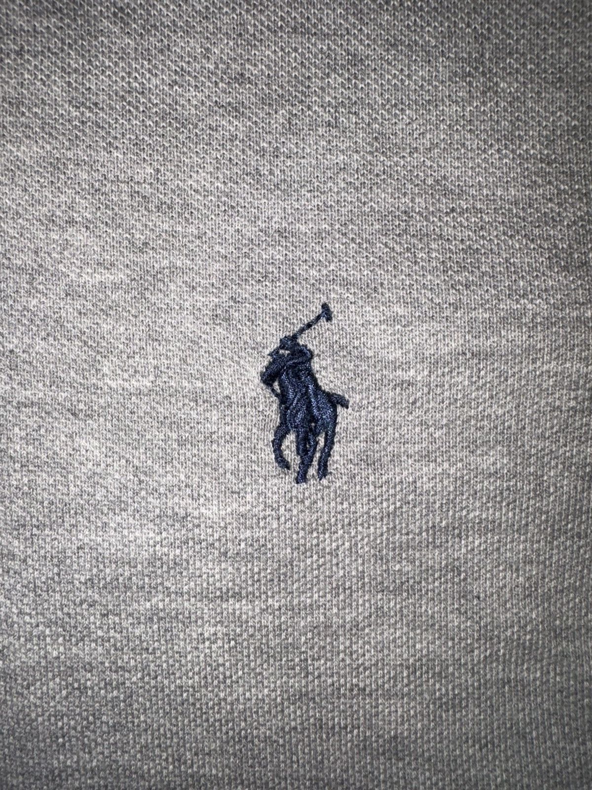 Polo Ralph Lauren Vintage Style Polo Ralph Lauren Grey Polo Shirt Custom Fit Size US L / EU 52-54 / 3 - 7 Thumbnail