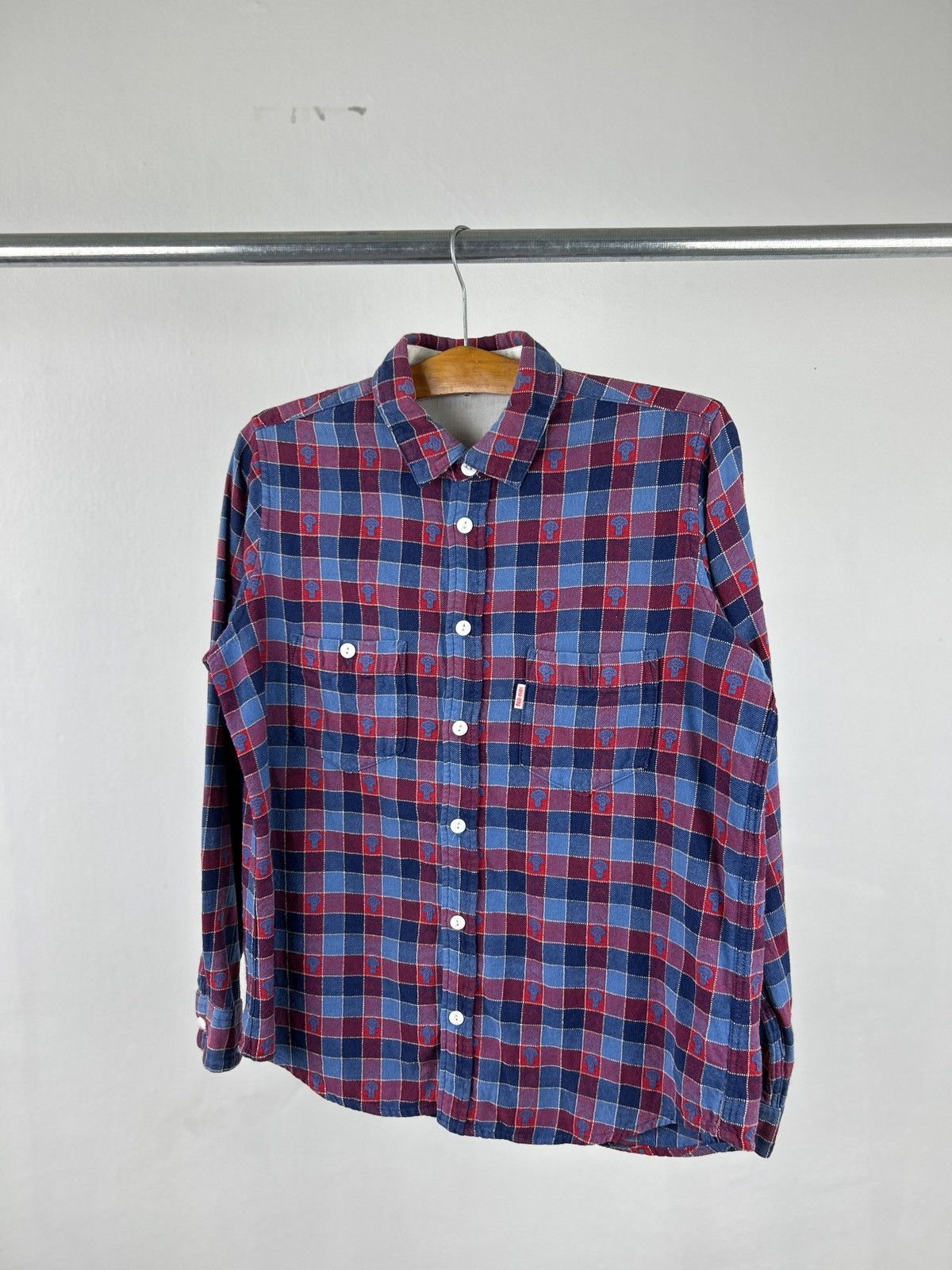 Ne-net Broccoli Checkered Shirt