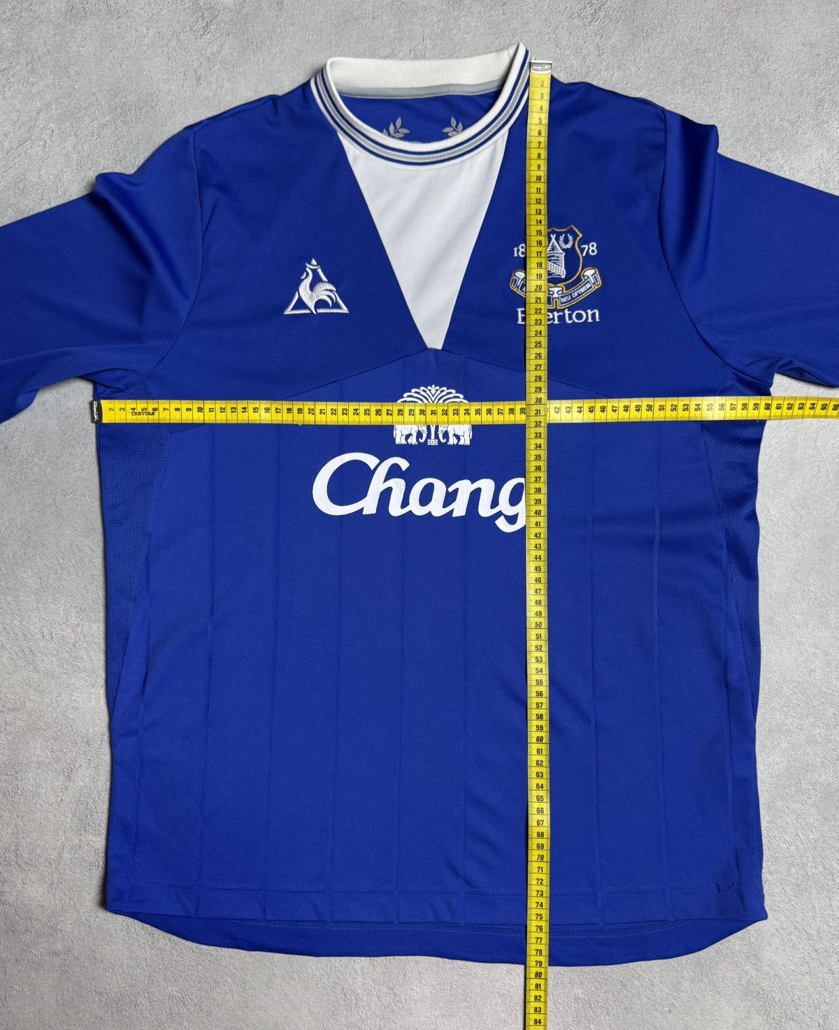 Le Coq Sportif Everton 2009/10 Home Shirt Jersey Long Sleeve Le Coq Sportif Size US L / EU 52-54 / 3 - 15 Thumbnail