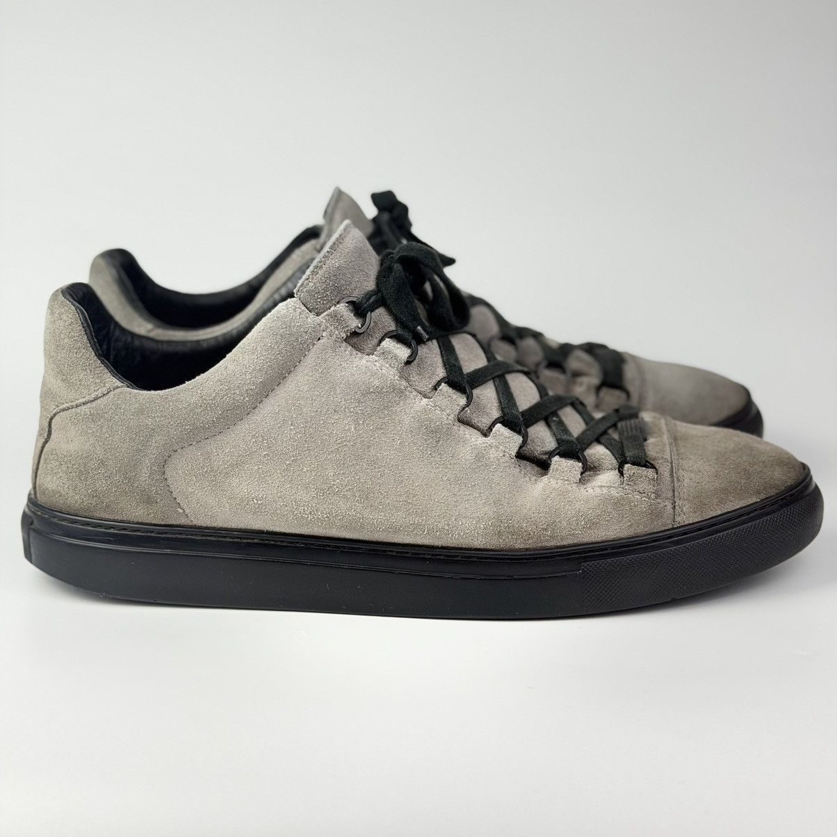 Balenciaga Balenciaga Arena Suede Grey Low Size US 11 / EU 44 - 2 Thumbnail