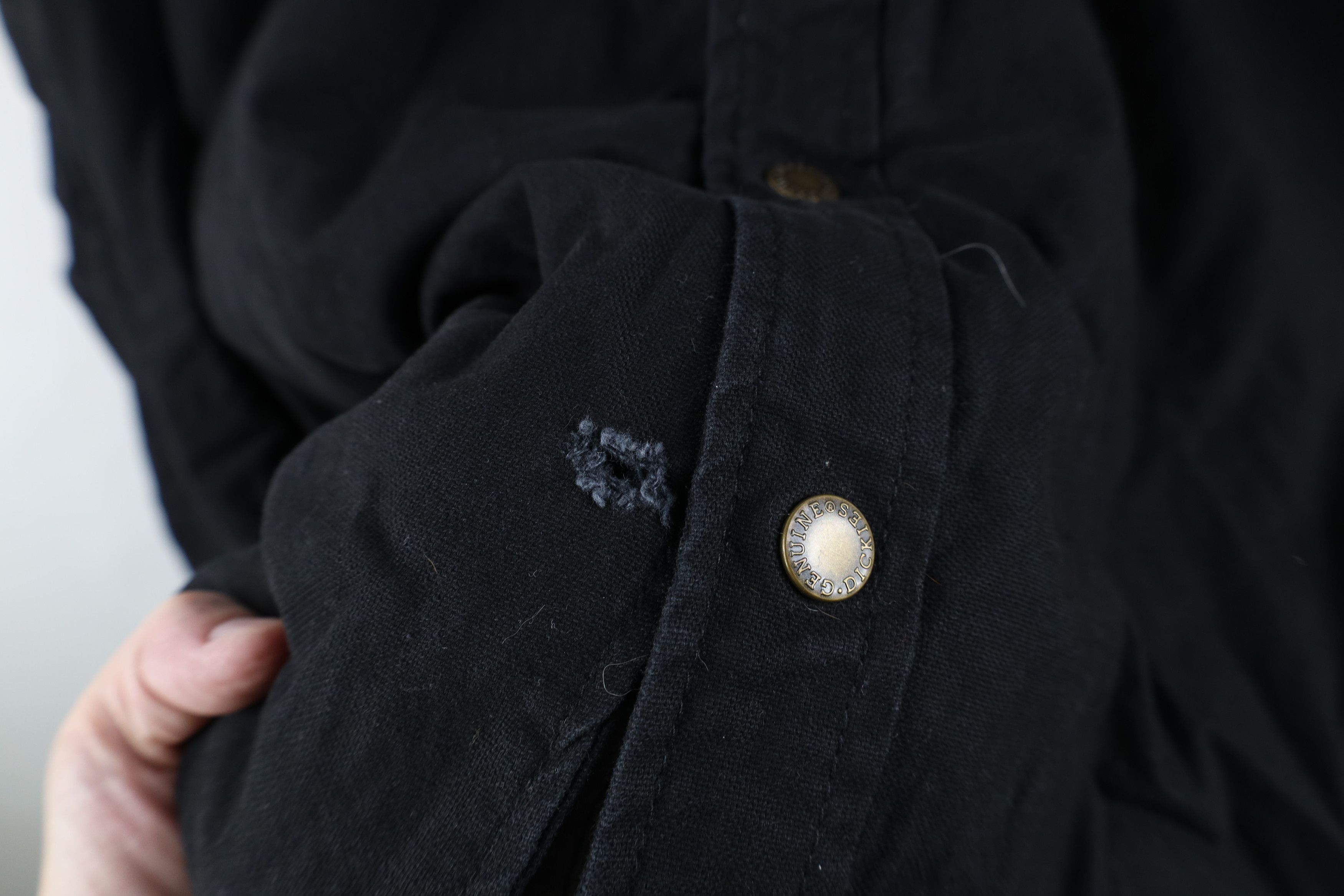 Dickies Vintage Y2K Dickies Canvas Hooded Shirt Jacket Jac Shirt Size US XL / EU 56 / 4 - 6 Thumbnail