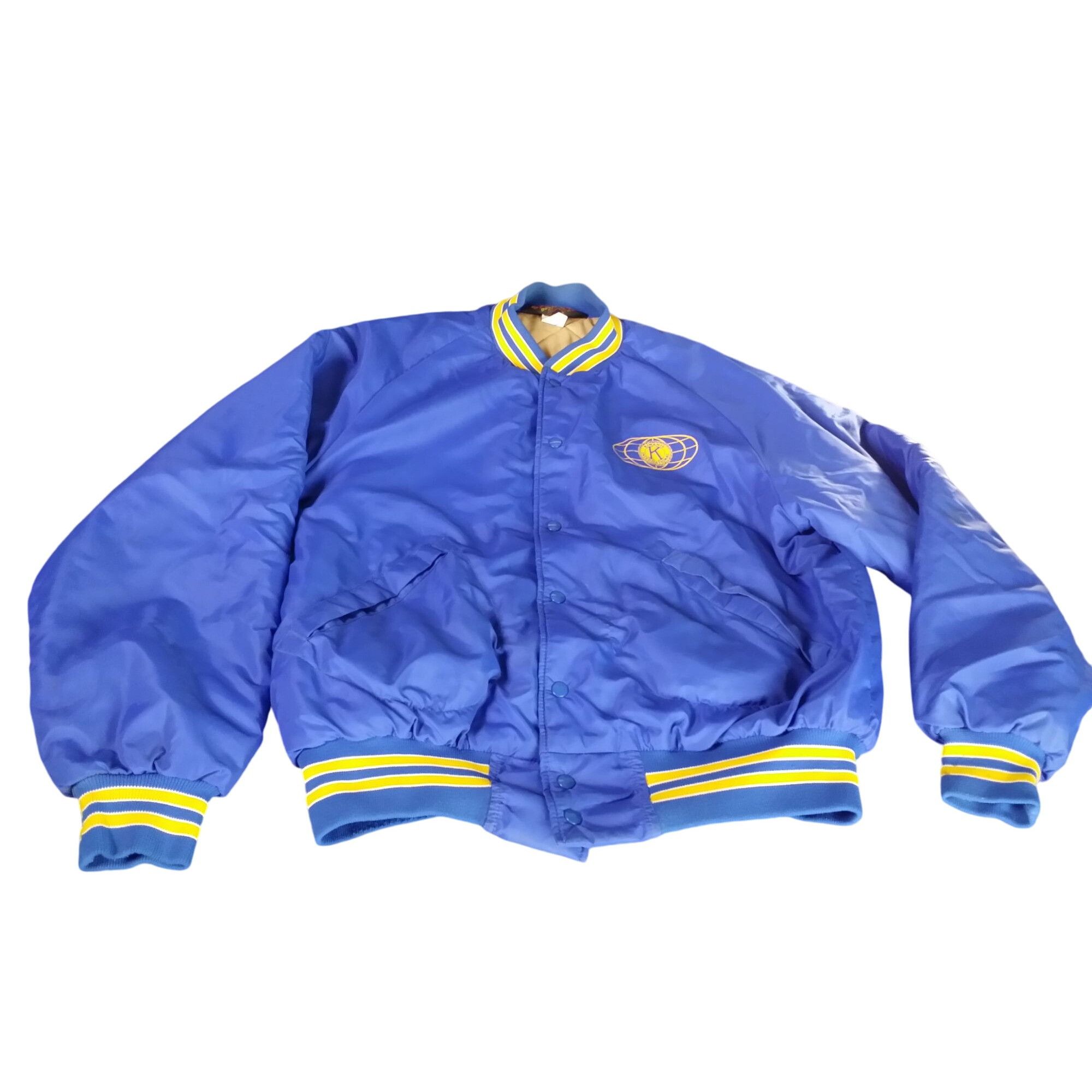 Dunbrooke Vintage Kiwanis Club Of Casper Varsity Jacket Men Sz L 44-46 Size US L / EU 52-54 / 3 - 1 Thumbnail