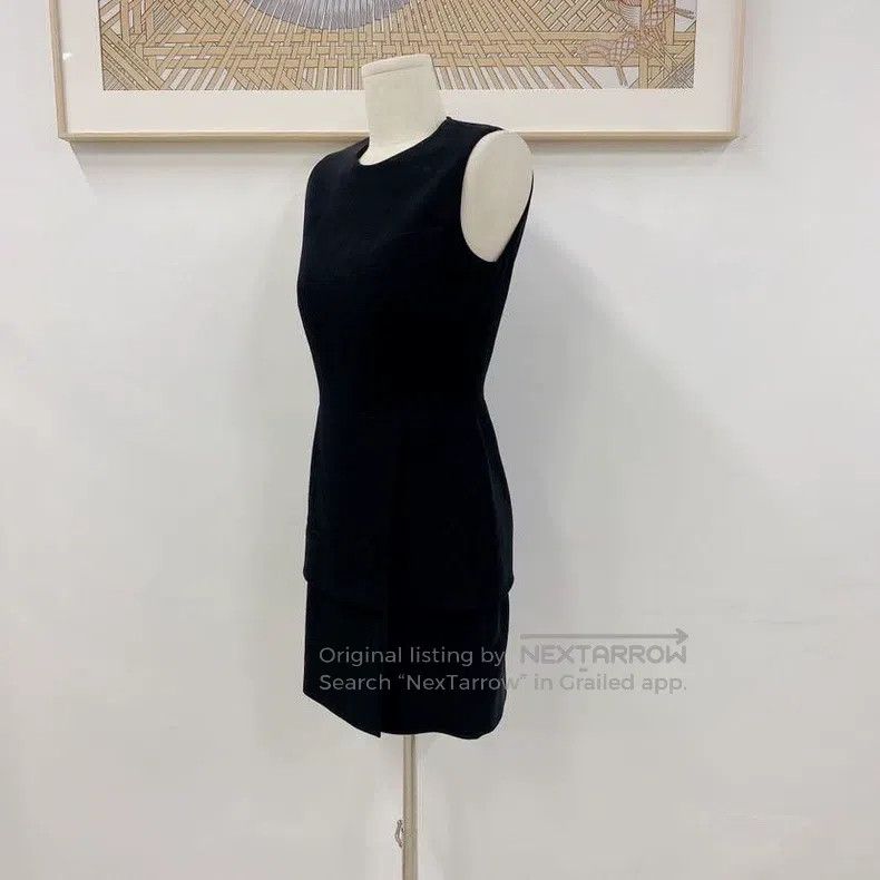 Balenciaga Balenciaga Black Sleeveless Dress Size XS / US 0-2 / IT 36-38 - 5 Thumbnail