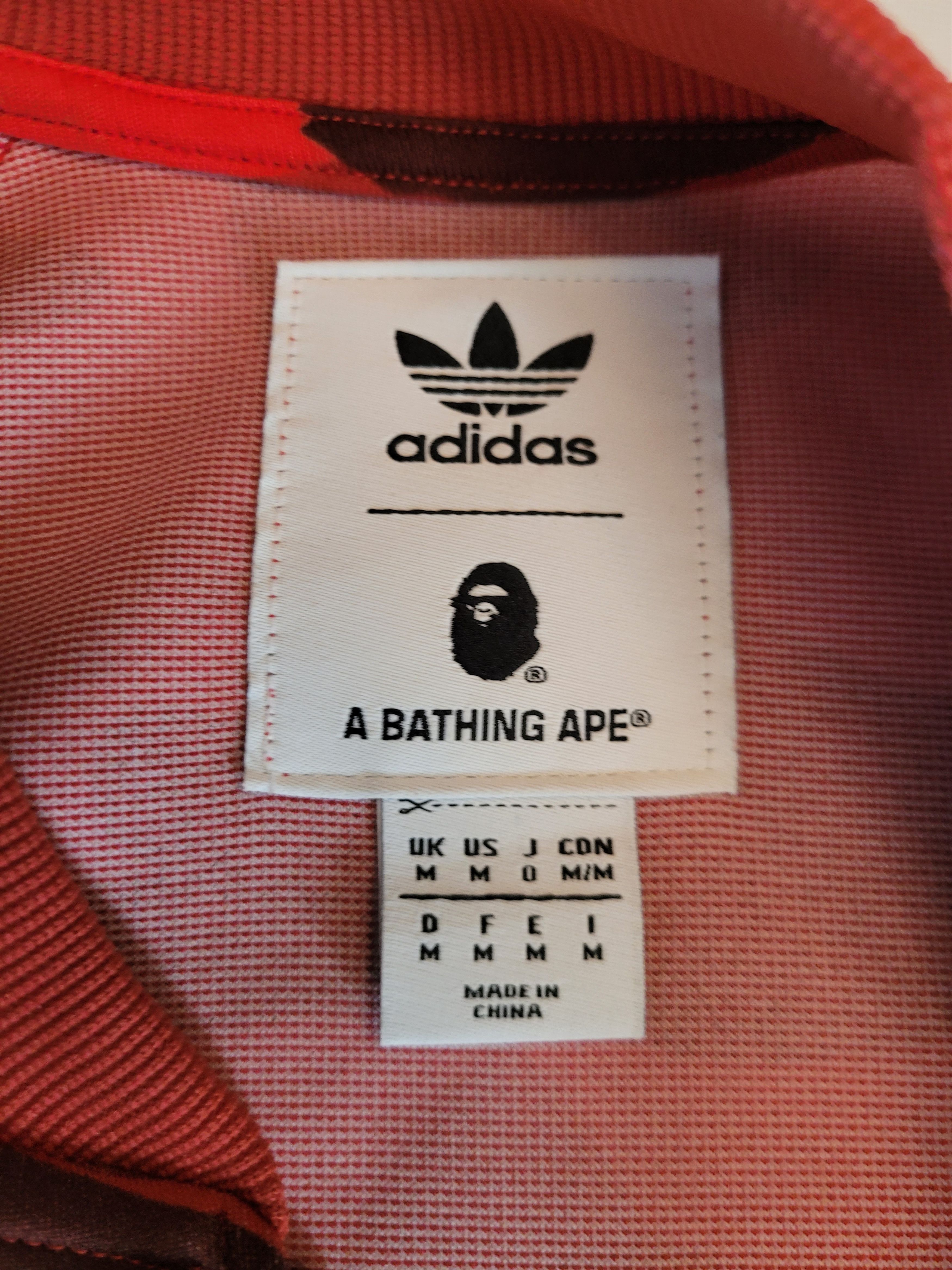 Adidas × Bape BAPE x adidas adicolor Track Top Size US M / EU 48-50 / 2 - 3 Thumbnail