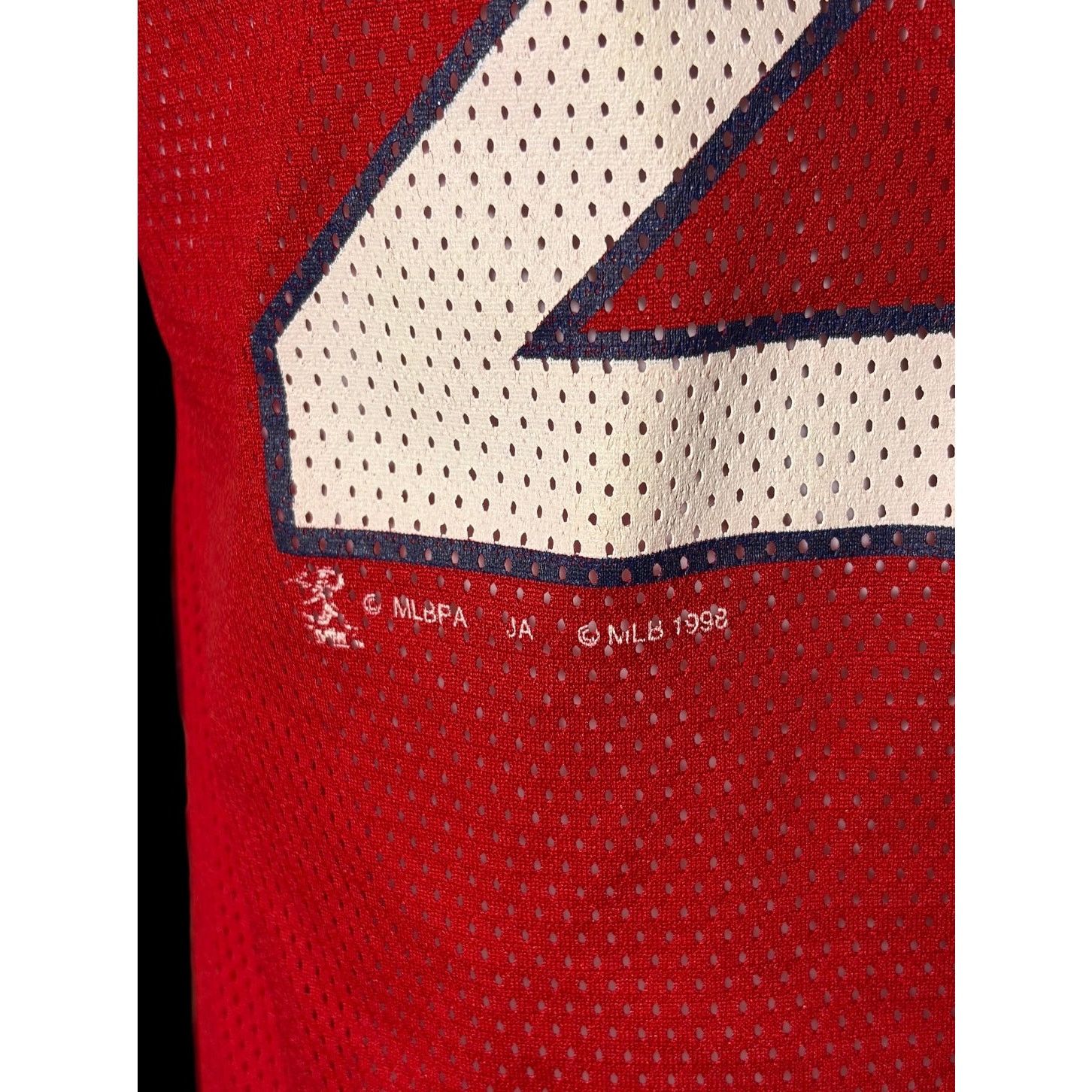 MLB × Vintage 1998 MLB St Louis Cardinals McGwire See Through Mesh Jersey Size S / US 4 / IT 40 - 5 Thumbnail