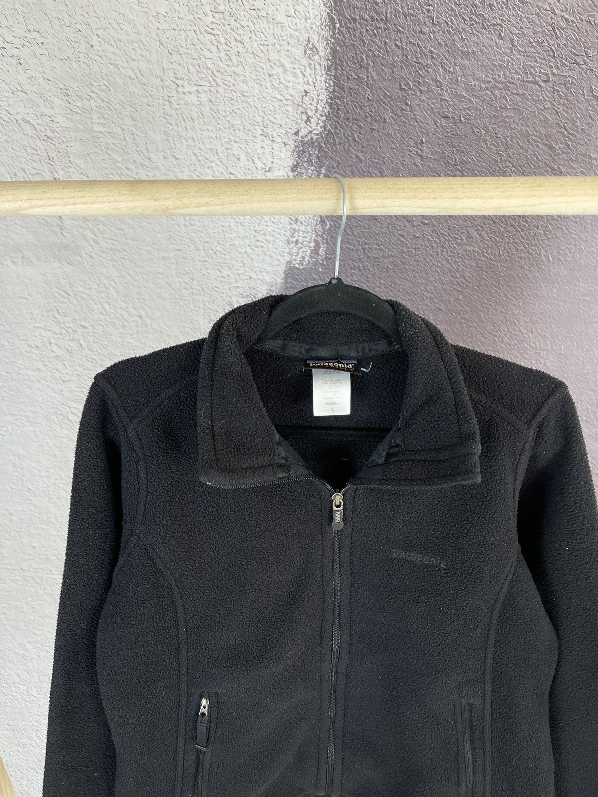 Patagonia Patagonia Synchilla vintage black full zip fleece sweater Size L / US 10 / IT 46 - 3 Thumbnail