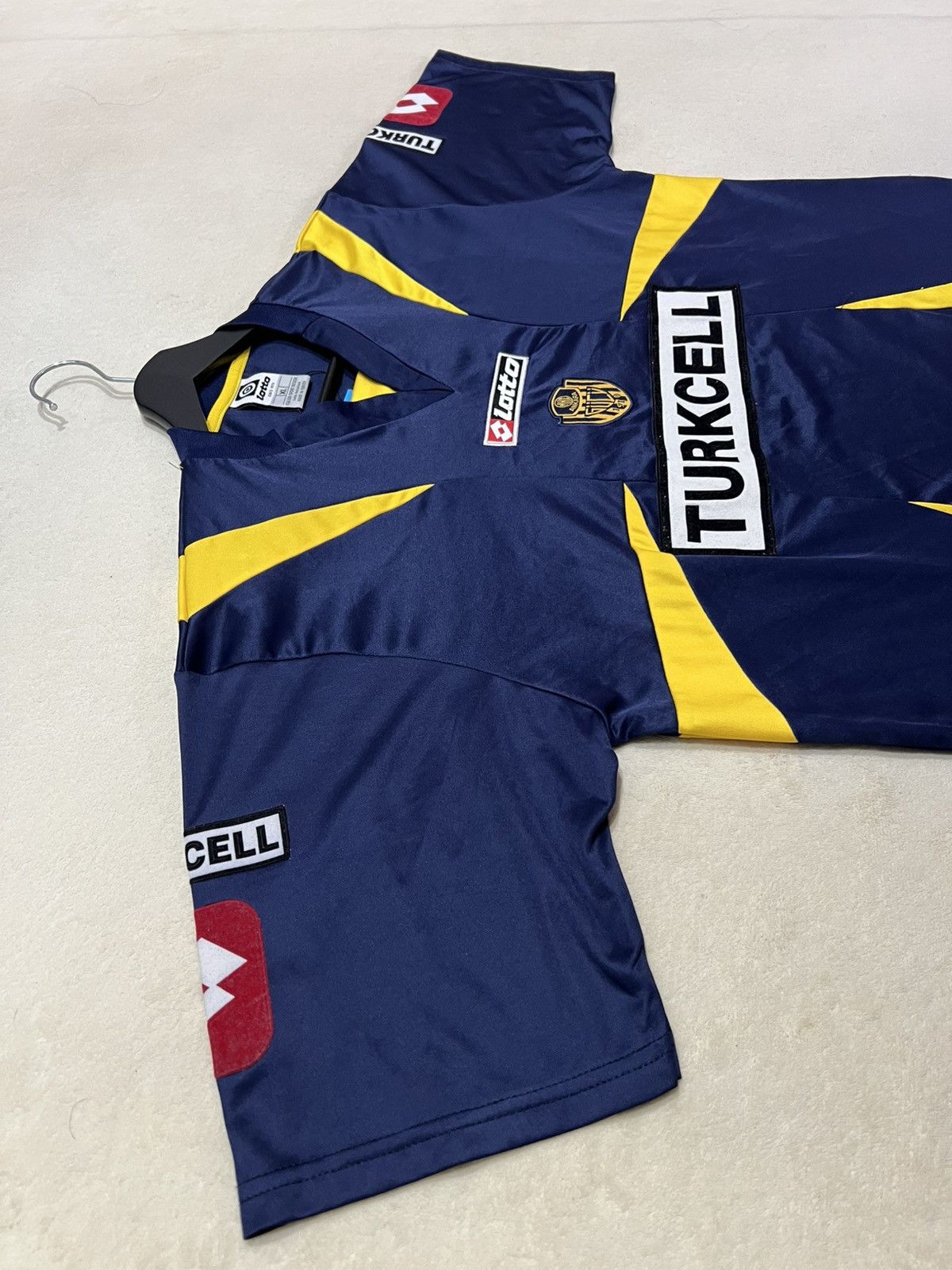 Lotto Sport MKE Ankaragucu 2006-07 Lotto Away Jersey Size US XL / EU 56 / 4 - 4 Thumbnail