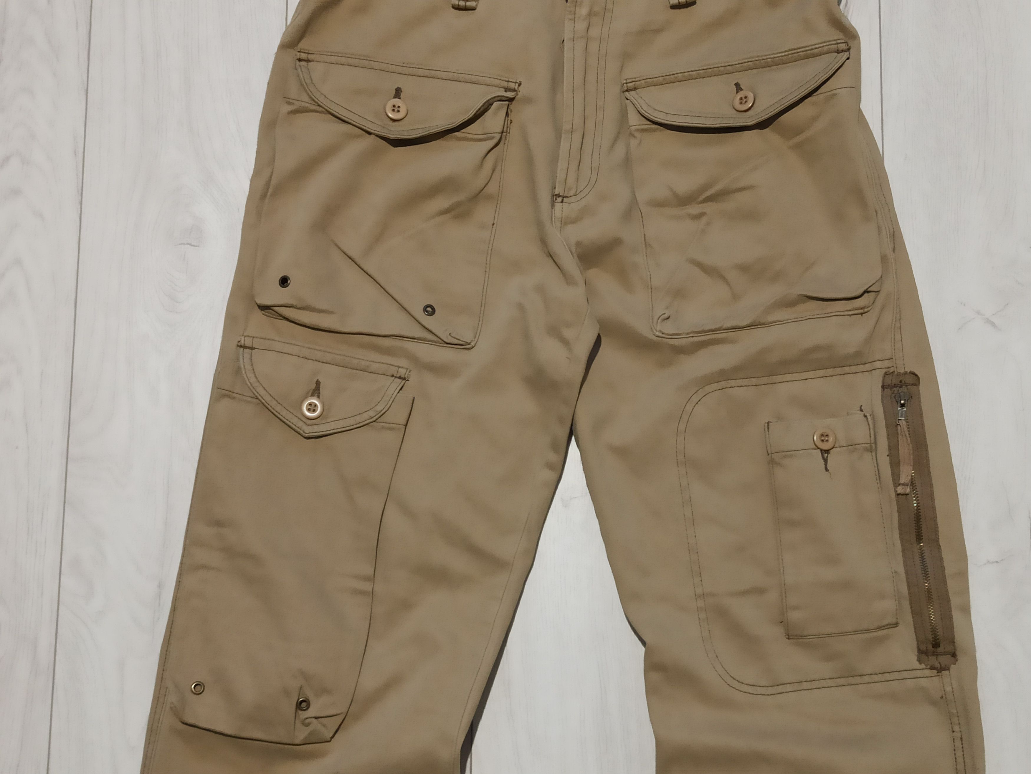 Other Archive Multi Pocket Cargo Pants Technical Utility Khaki 48 Size US 32 / EU 48 - 2 Thumbnail