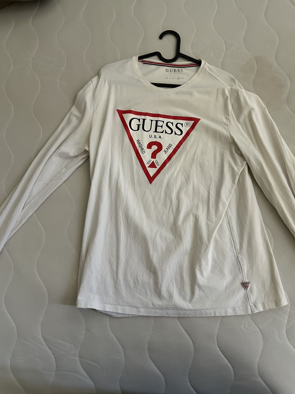 Guess Guess Box logo longsleeve Size US XL / EU 56 / 4 - 1 Thumbnail