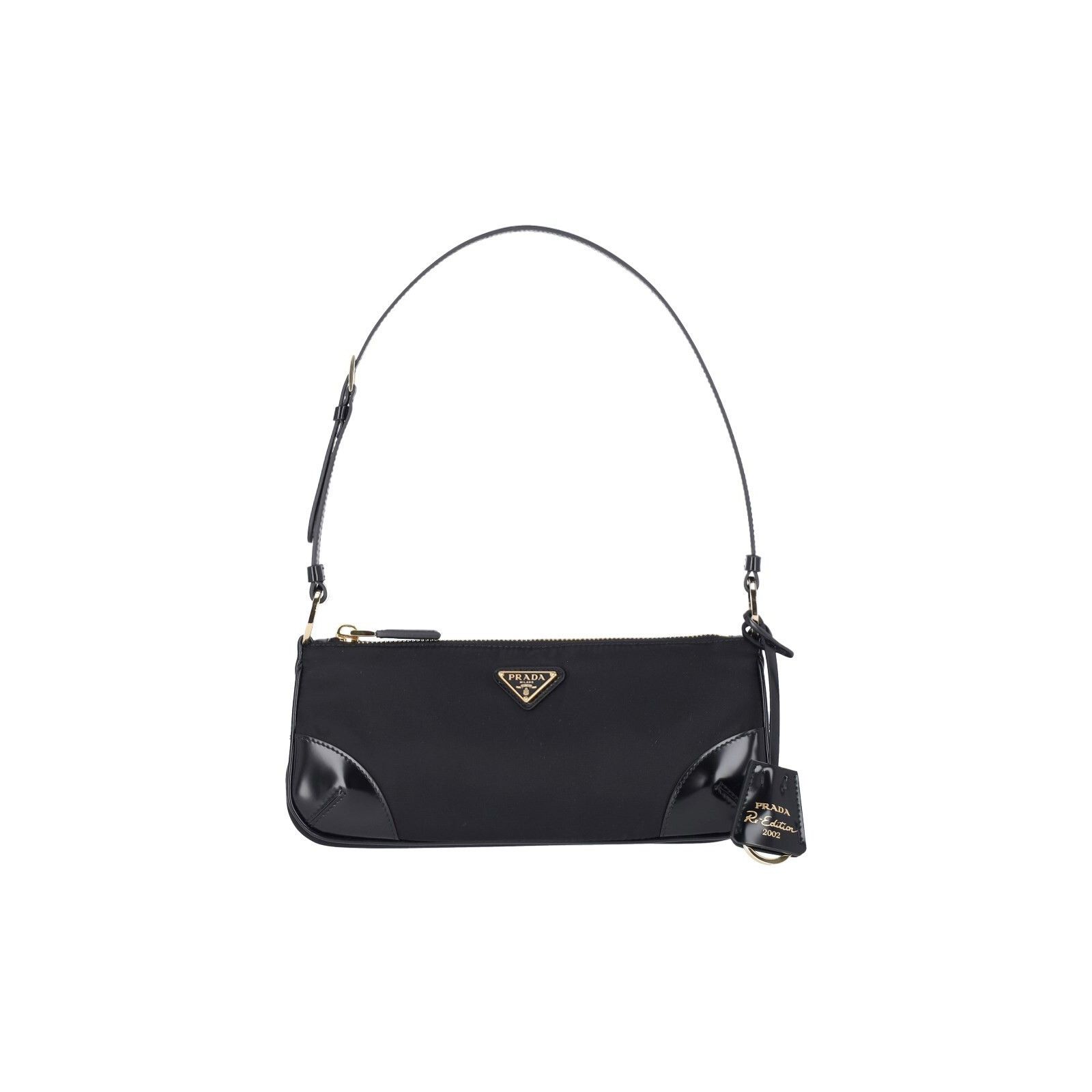 Prada PRADA Re-Edition 2002 Black Shoulder Bag New And Authentic Size ONE SIZE - 1 Thumbnail