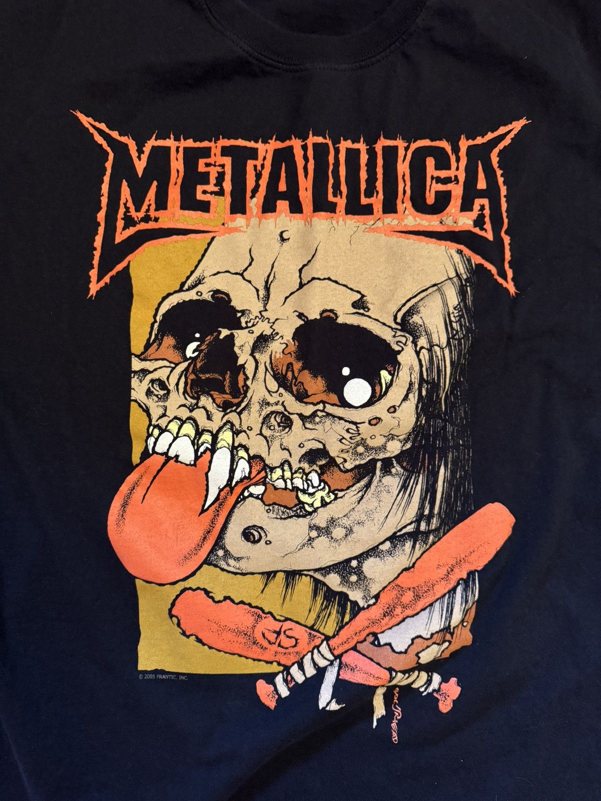 Band Tees Vintage Metallica x Pushead 2005 SBC Park Tee-Shirt Size US L / EU 52-54 / 3 - 2 Thumbnail