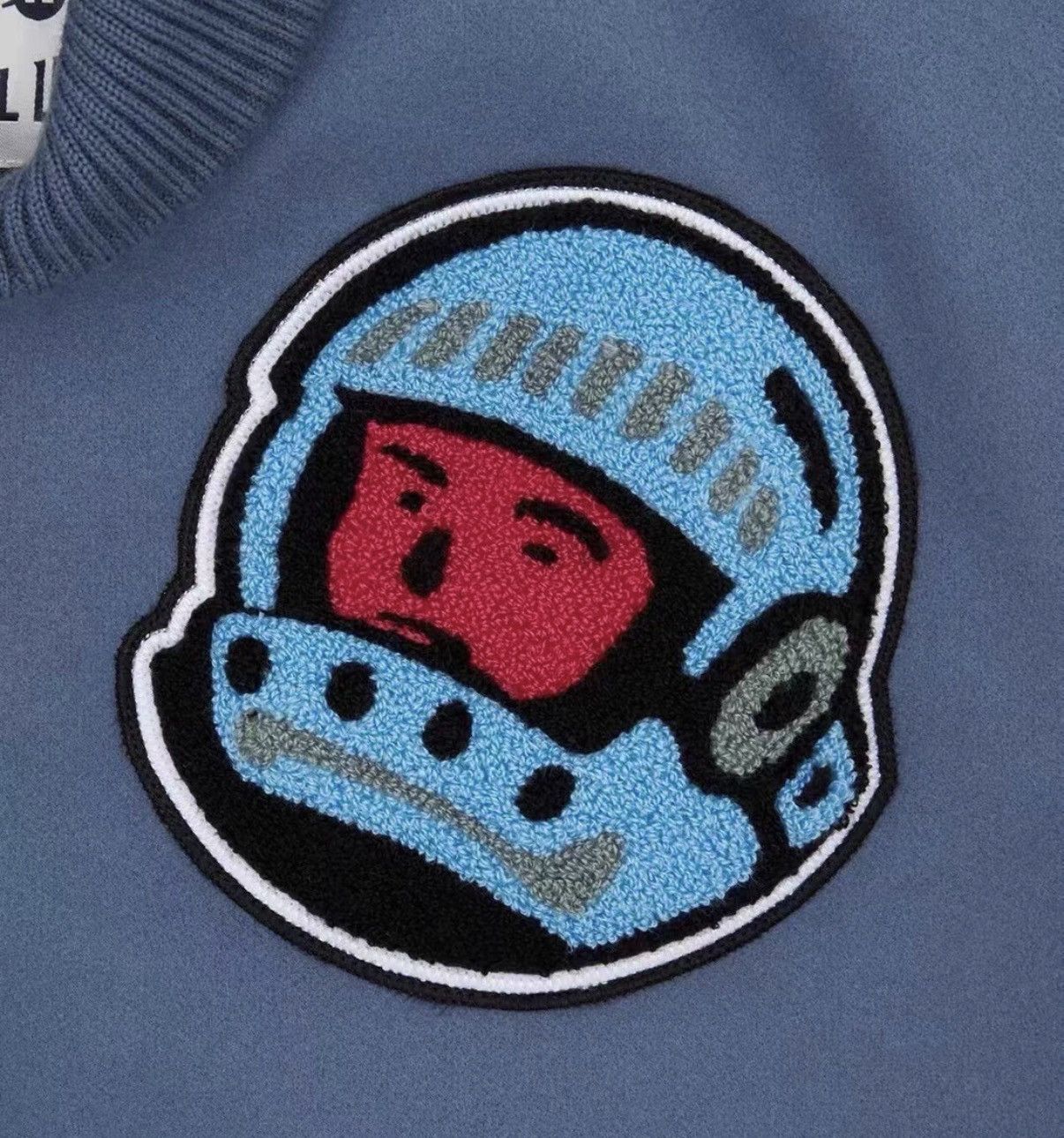 Billionaire Boys Club BBC ICECREAM Blue & White Varsity Jacket Size US XL / EU 56 / 4 - 4 Thumbnail