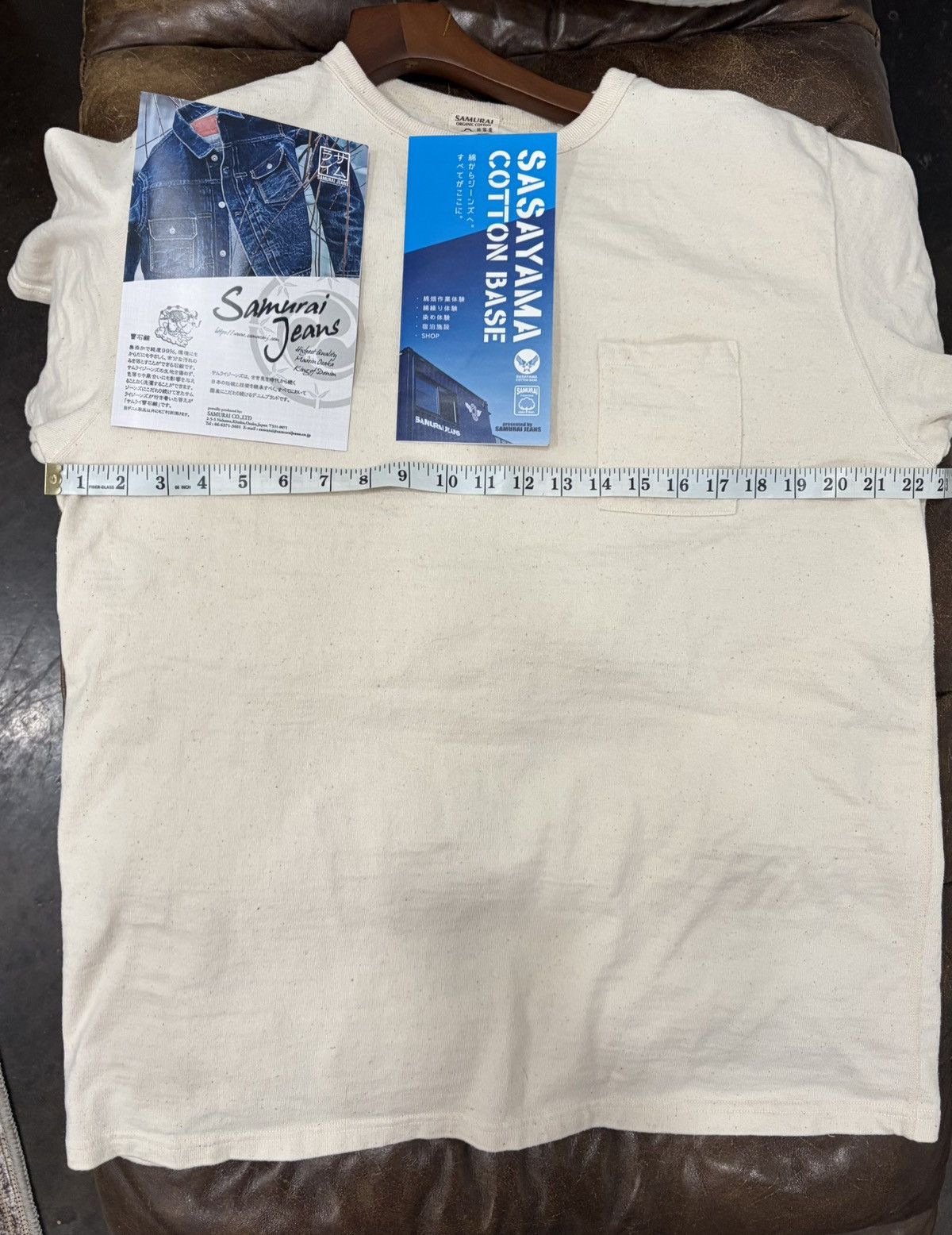 Samurai Jeans 16 OZ HEAVY Samurai Jeans Crew Neck SJST-SC03 Fits like L/XL Size US XL / EU 56 / 4 - 5 Thumbnail