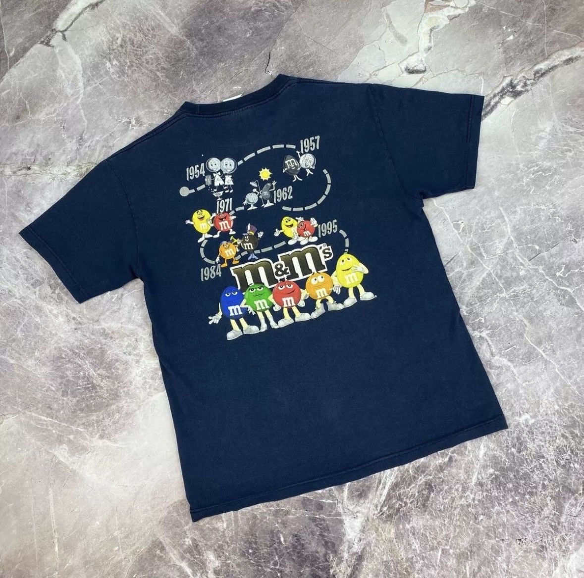 Vintage Vintage M&Ms World T-Shirt Official Merch M&M’s Promo Candy Size US L / EU 52-54 / 3 - 3 Thumbnail