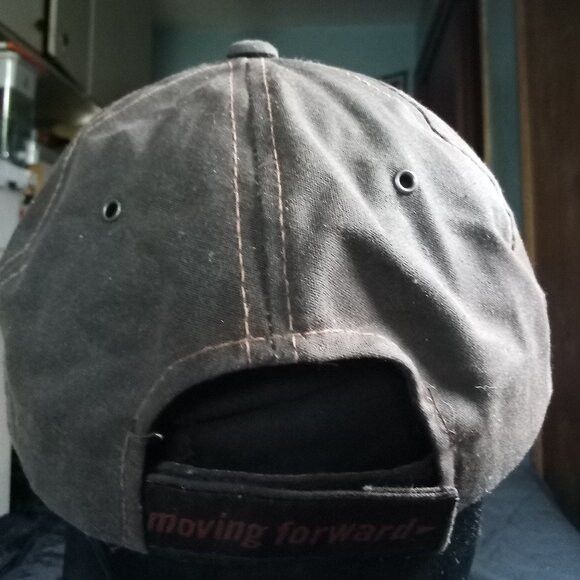 Other Deadstock Vintage Toyota Moving Forward Strap Back Hat Cap Size ONE SIZE - 3 Thumbnail