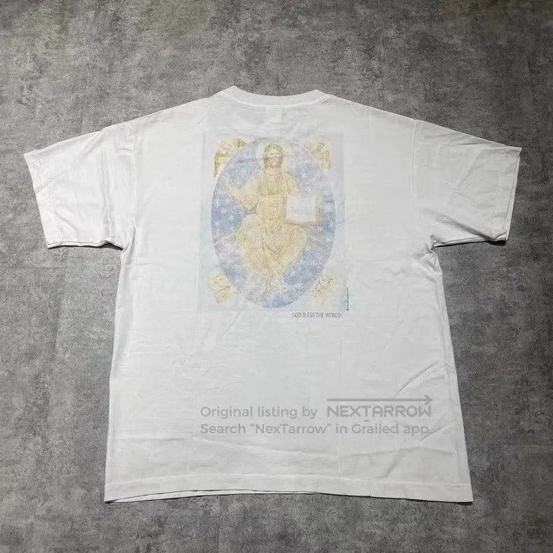 Saint Michael Saint Michael The Virgin Jesus washes short sleeves Size US XL / EU 56 / 4 - 2 Thumbnail