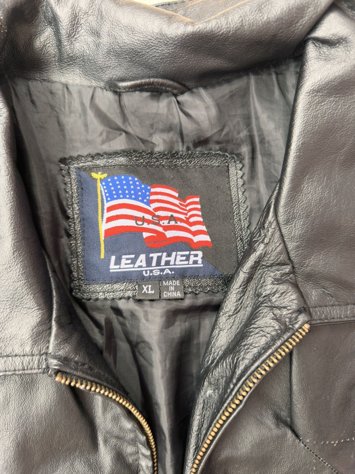 Other Air Force Leather Jacket Size US XL / EU 56 / 4 - 3 Thumbnail