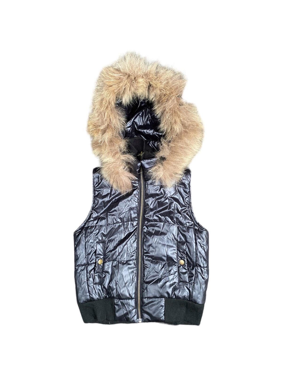 Japanese C.D.S Fur Zip Hoodie Jacket Ifsixwasnine lgb style